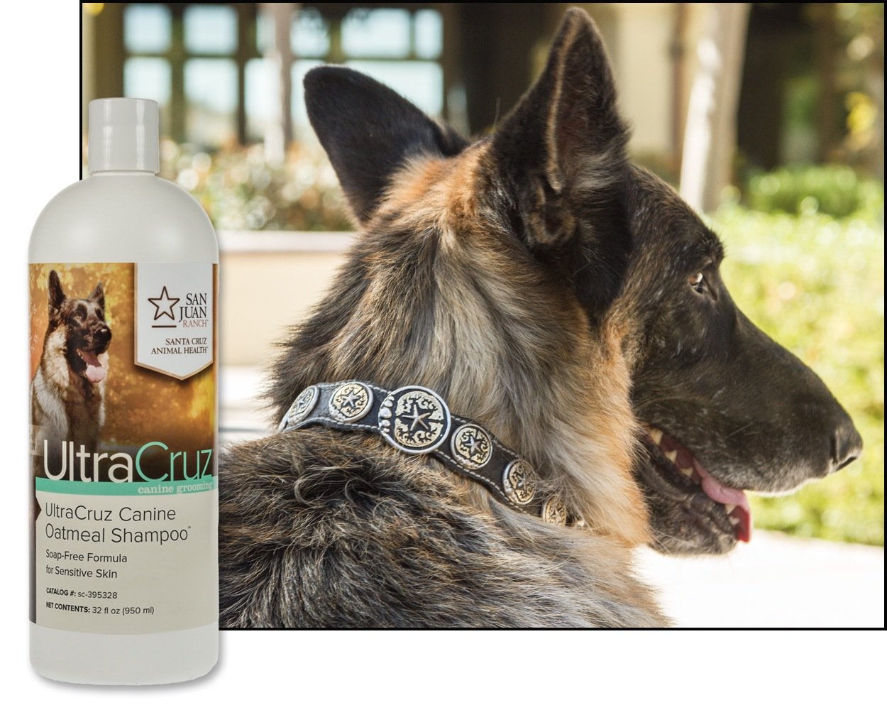Ultracruz Canine Oatmeal Dog Shampoo, 32 Oz