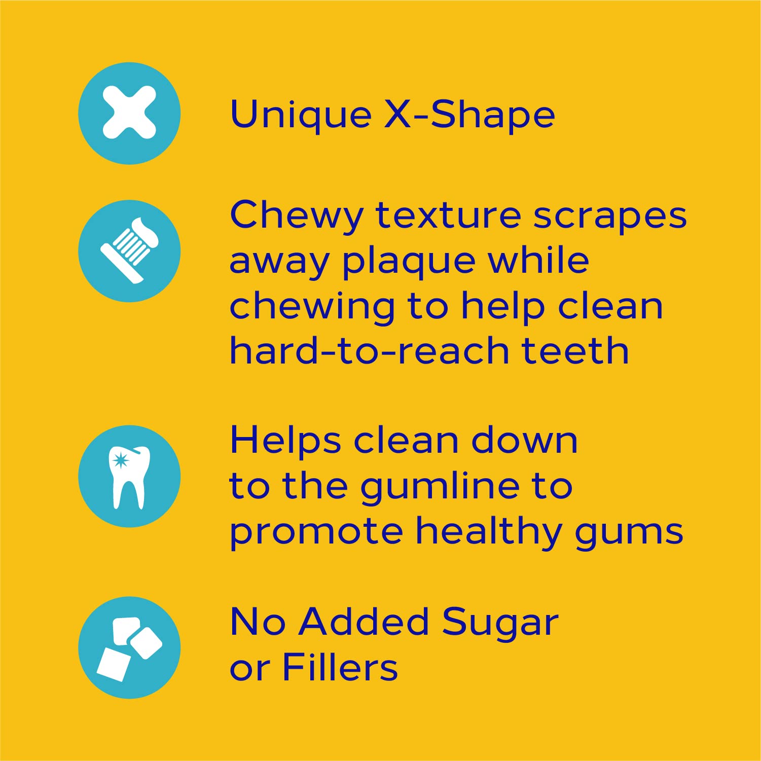 PEDIGREE DENTASTIX Toy/Small Dog Dental Treats Original Flavor Dental Bones, 13.97 oz. Pack (58 Treats)