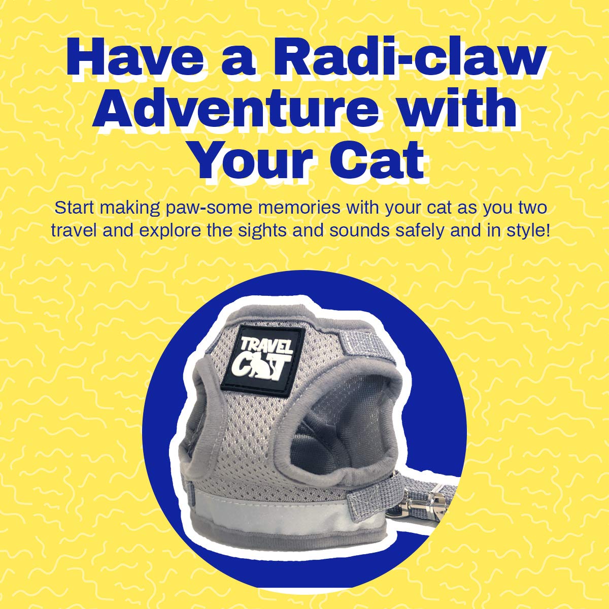 Travel Cat Harness And Leash Set - Adjustable Comfort Fit Mesh Vest Harnesses With Reflective Strap - Snug Fit Harness For Cats, Kitten For Outdoor Walking, Grey, Small (Chest 13-15.5 Inch)