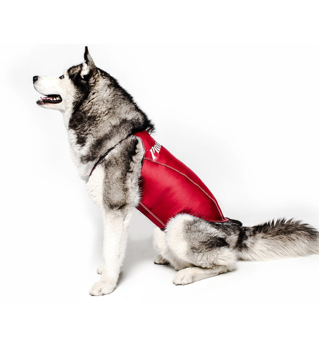 Prodogg Sleeveless Anxiety Relief Jacket Vest For Dogs | Calming Wrap Solution For Anxiety, Separation, And Stress Relief (Red,