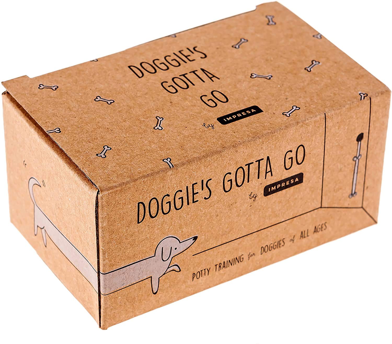 Impresa Dog Bells For Door Potty Training - Doggie Doorbell For Housetraining Your Doggy Or Housebreaking Your Puppy (Dog Training Bells/Potty Training Dog Bell)