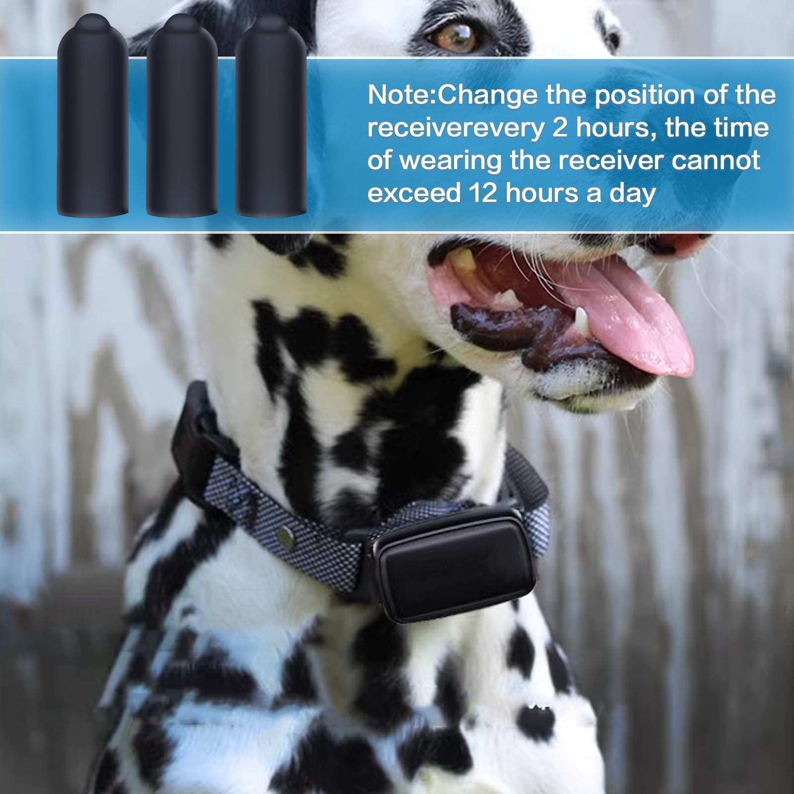 Silicone Covers For Shock Collar,24 Pieces Column Conductive Rubber Sleeve Prong Collar Cover Training Collar Replacement Parts