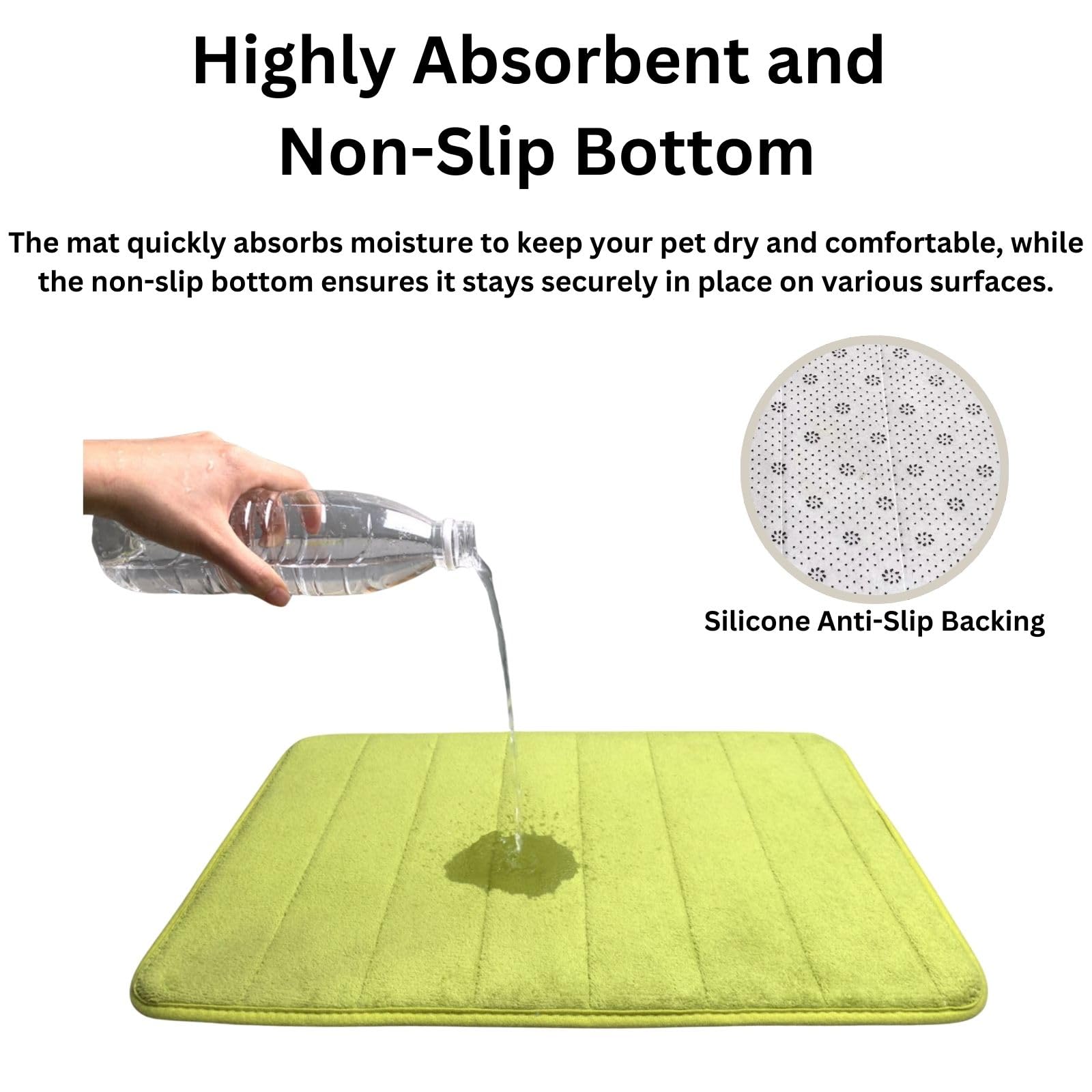 Washable Pet Bed Mat (23.6 x 15.8 Inch) - 3-Pack for Indoor/Outdoor Use, Soft Sleeping Mat for Cats, Small Pets, Kitty, Puppy, R