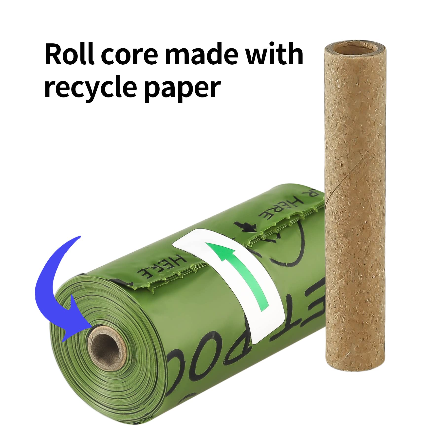 Atifbop Biodegradable Dog Poop Bags 150 Counts 10 Rolls With One Free Dispenser, Thicken And Earth-Friendly Dog Poop Bag Holder (Scented)