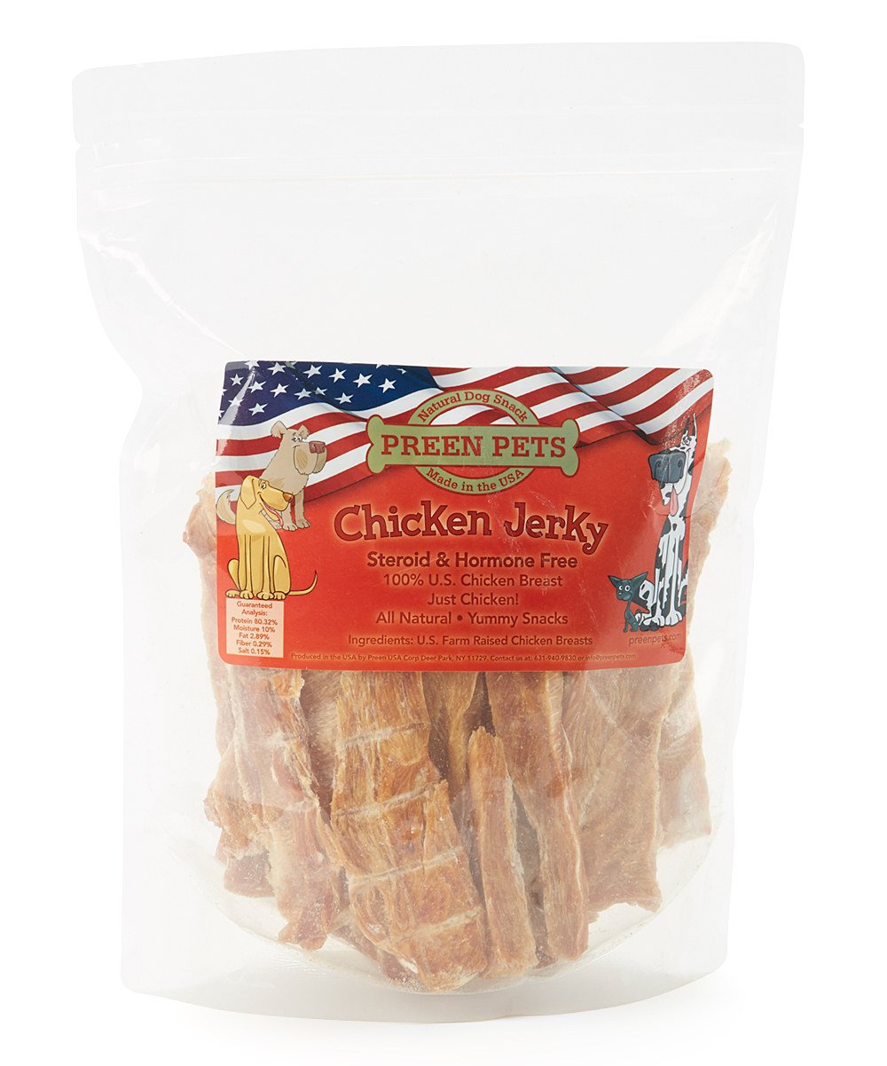 Preen Pets Chicken Jerky Dog Treats (1LB)