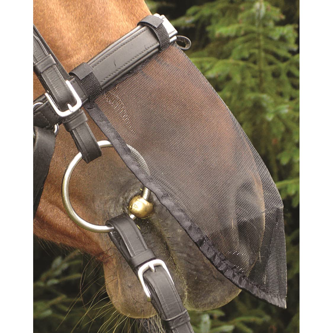 Cashel Quiet Ride Horse Fly Nose Net, Large