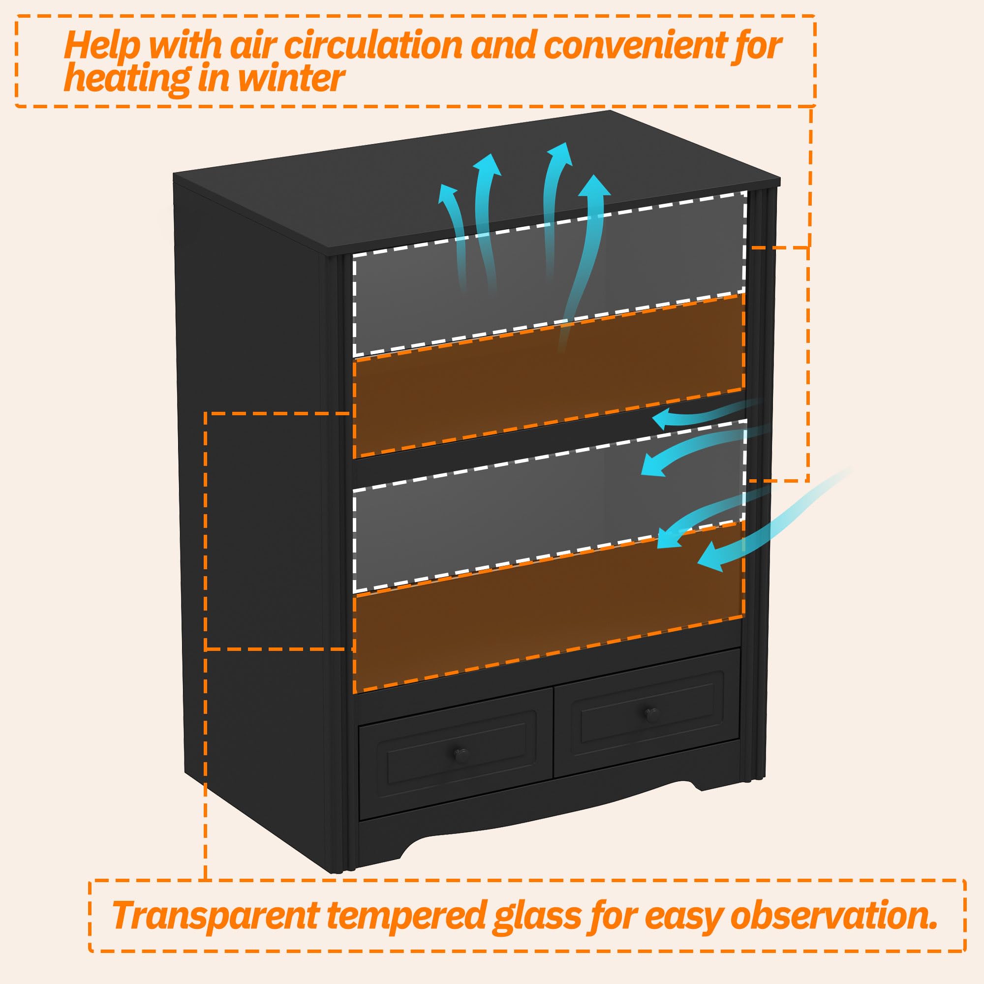 Dawnspaces Guinea Pig Cages, Small Animal Hamster Critter Nation Cage And Habitats, Small Animal Observation Box, Guinea Pig Cab