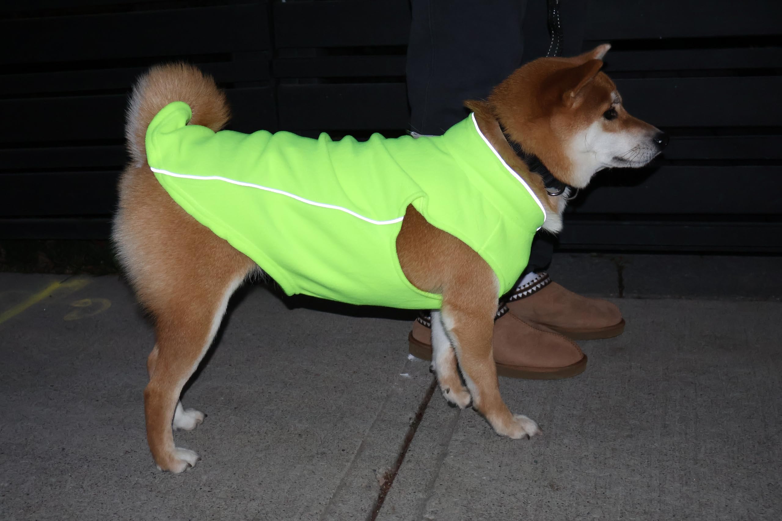 Jacko & Co - Fleece Vest Sweater With Leash Ring - Soft Lightweight Breathable For Puppies Small Medium Dogs, Kitten, Cats, Chih