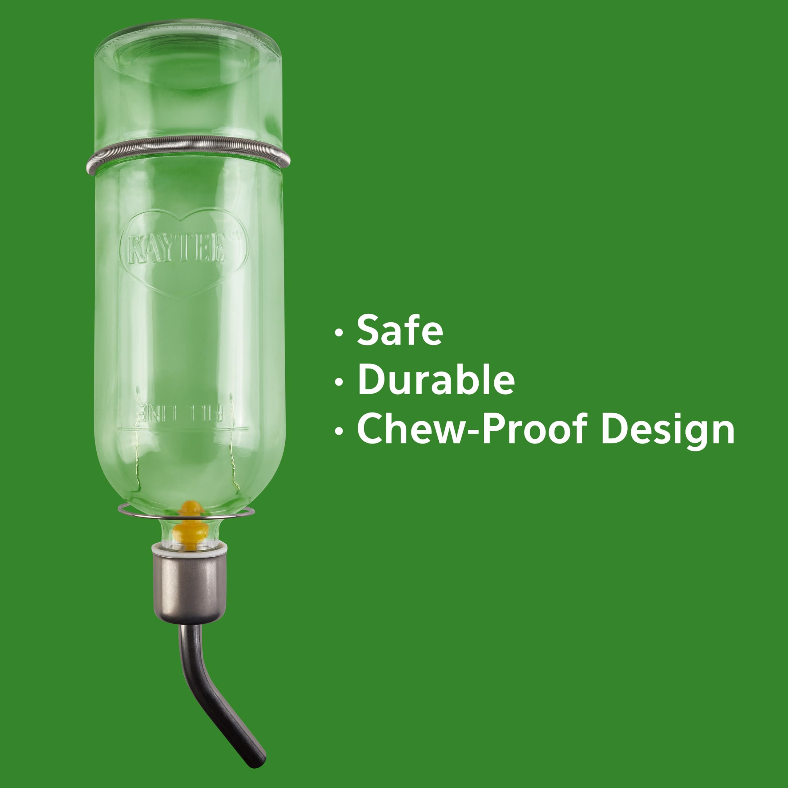 Kaytee Chew-Proof Water Bottle For Pet Ferrets And Rabbits, 26 Oz