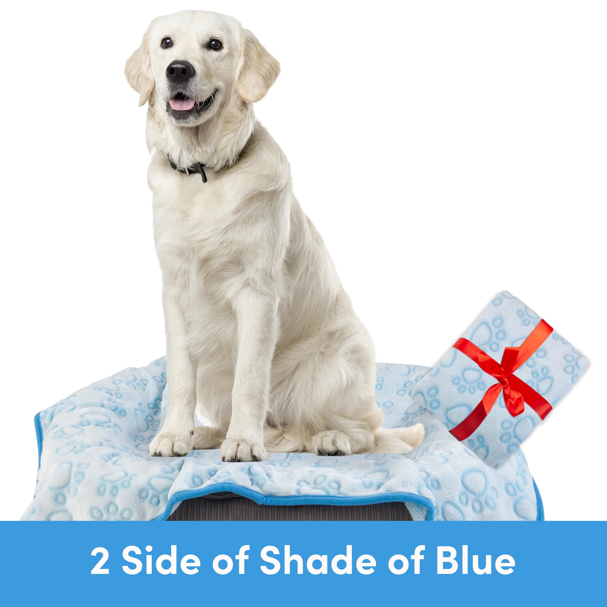 Stuffed Dog Blanket, Premium Soft Throw Flannel Fleece Blanket For Medium Small Dogs, Pet Puppy Blankets For Kitten Cat, Christmas Pet Gift For Bed Cover, Couch, Crate (42X66 Inch (Pack Of 1))
