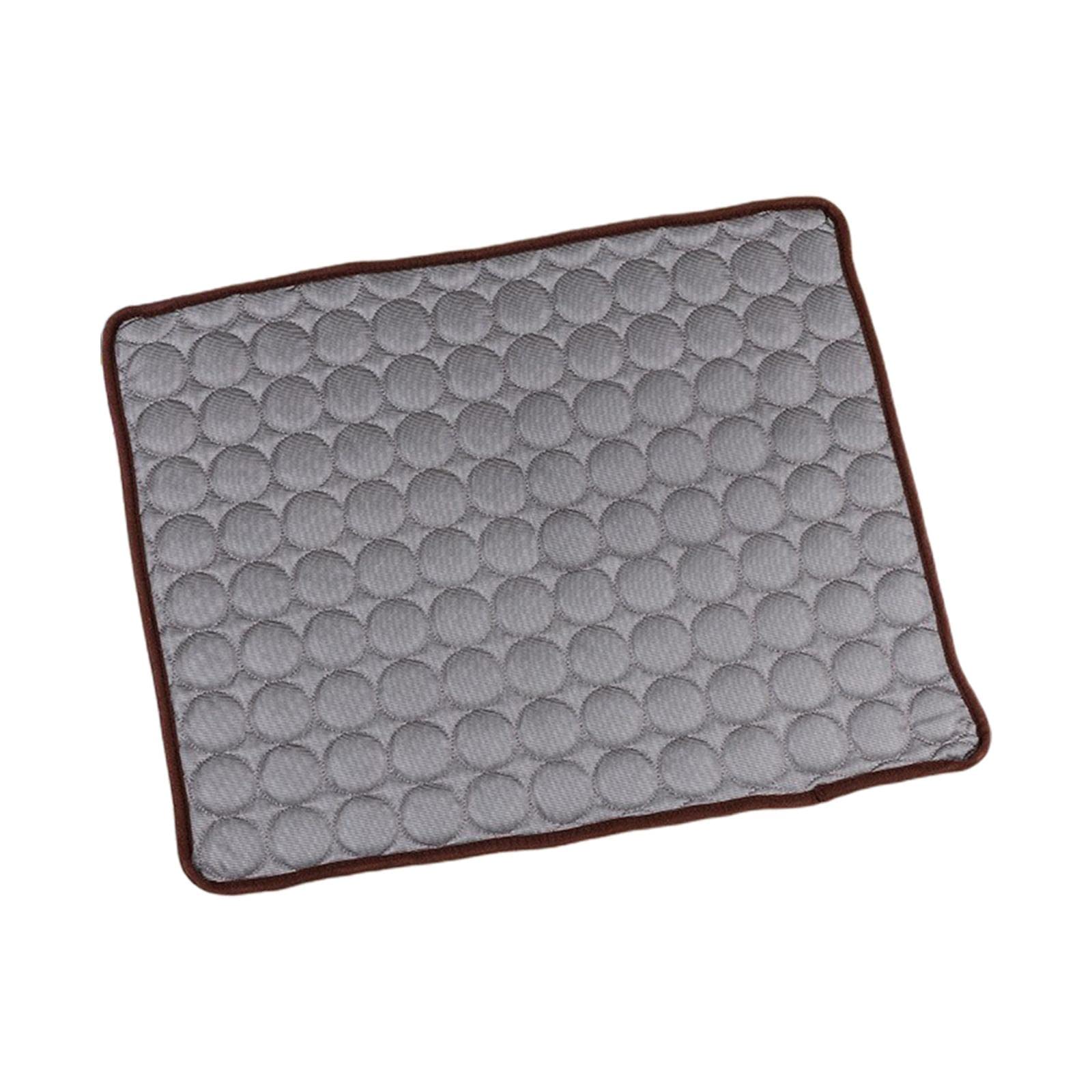 CALANDIS Dog Cooling Mat Summer Dog Cooling Pad Sleeping Pad for Car Travel Dogs Cats Coffee L | Dog Supplies