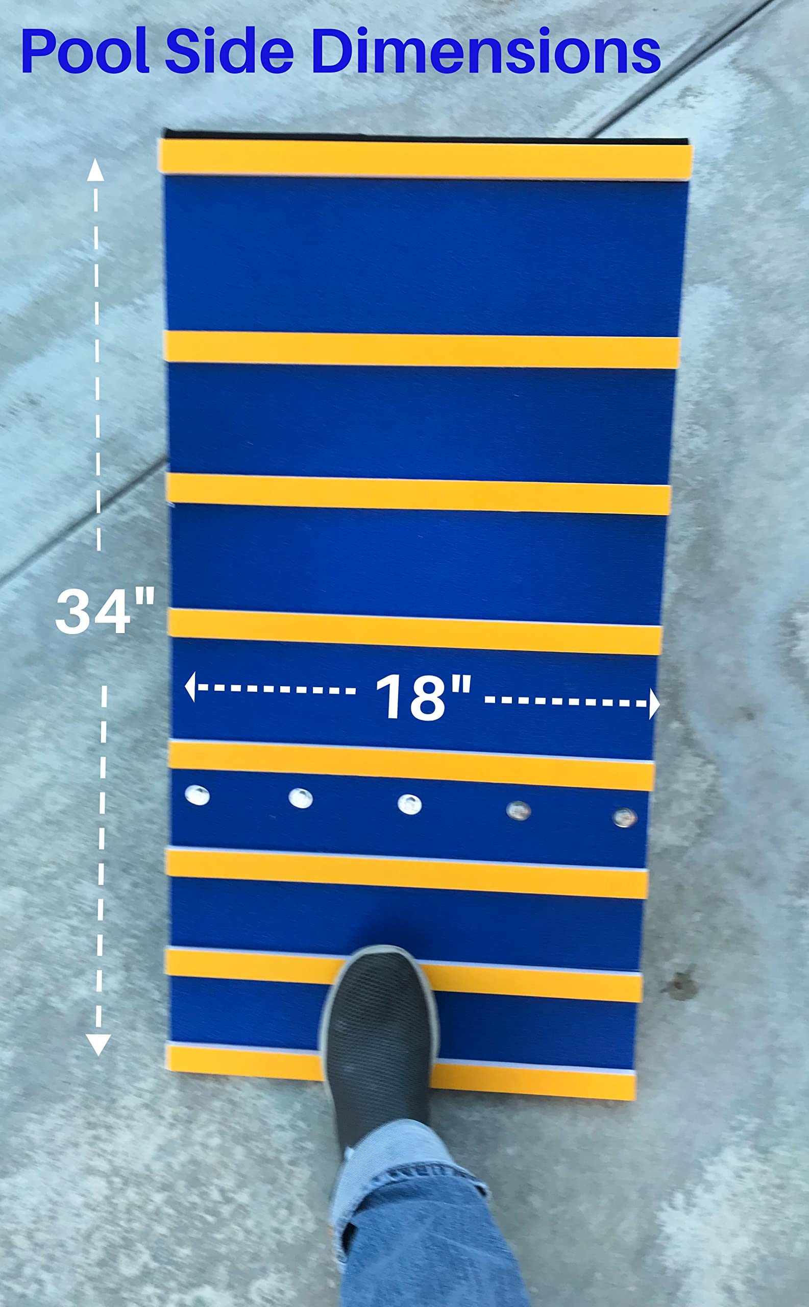 Khts6310  Large Dog Pool Exit Ramp - The Original Made In Usa