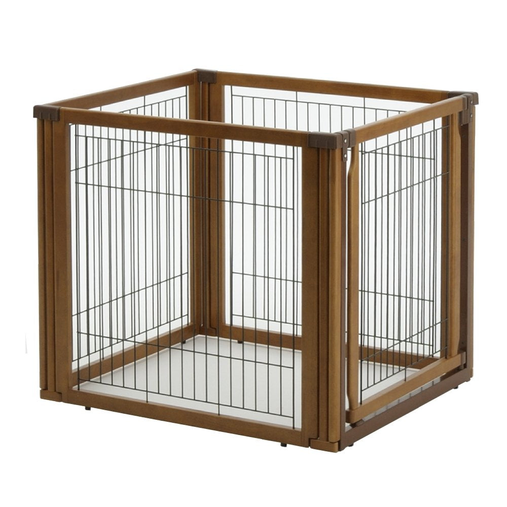 Richell 3-In-1 Convertible Elite Pet Gate, 4-Panel