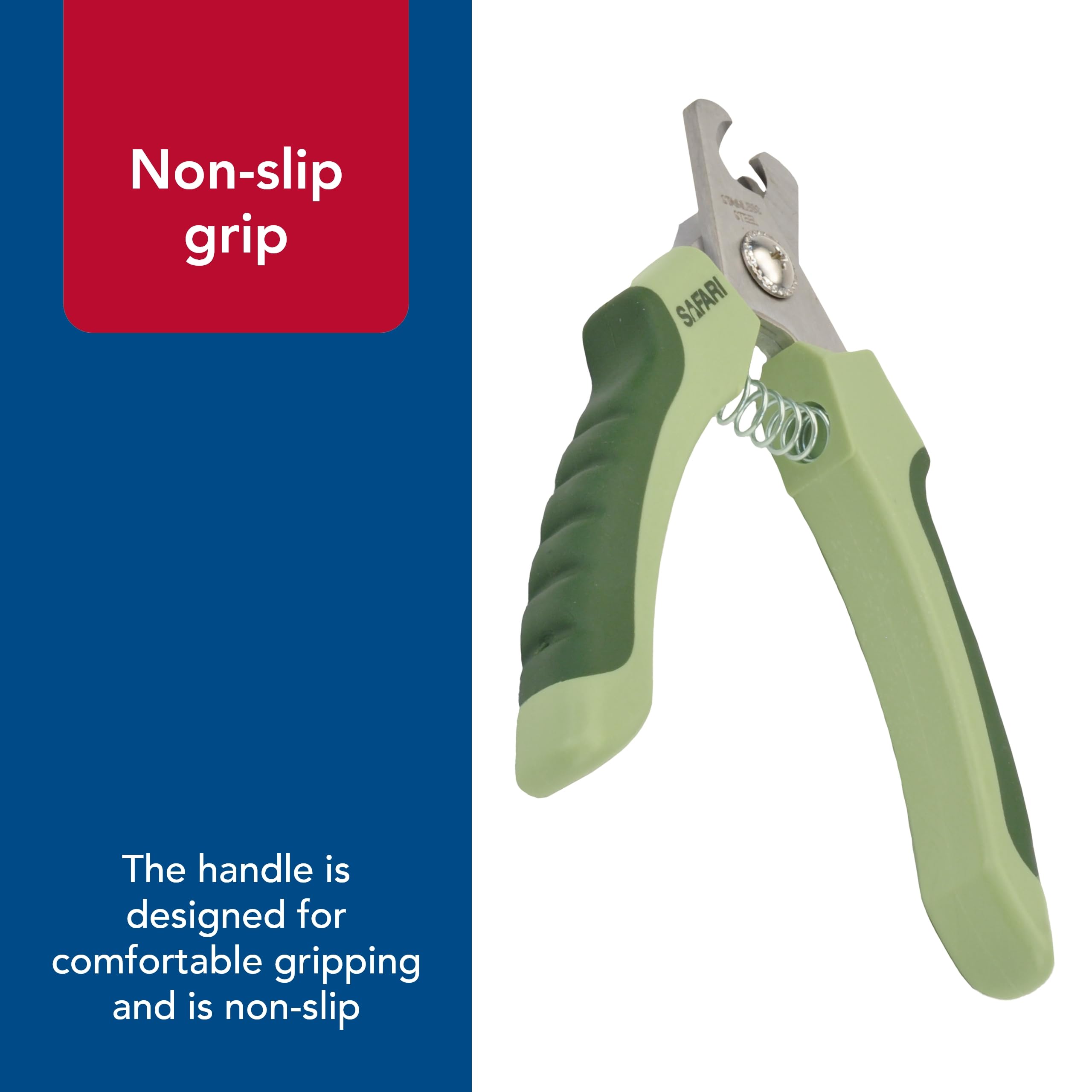 Safari Professional Stainless Steel Nail Clipper for Dogs