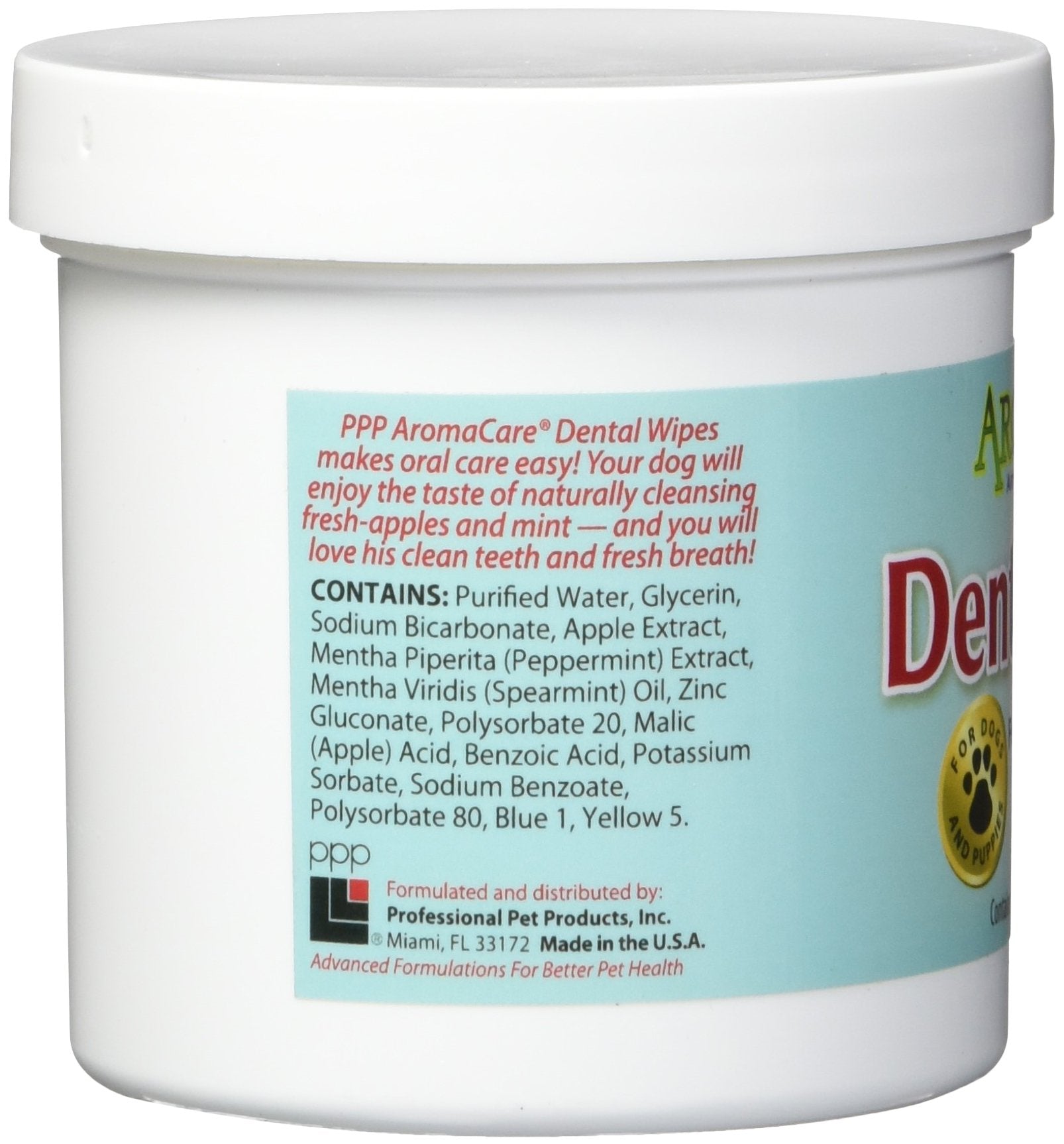 Ppp Pet Aroma Care 100 Count Dental Wipes