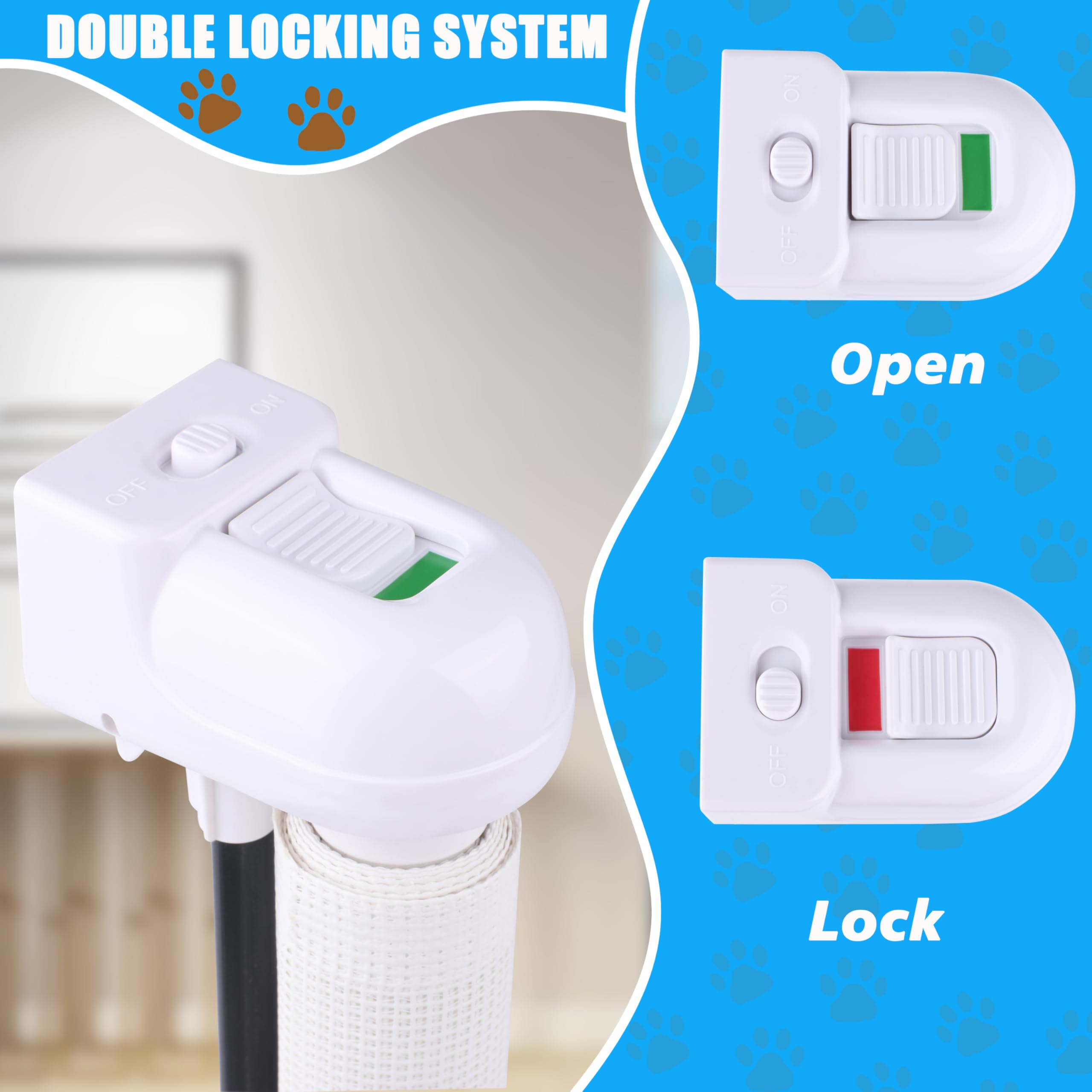 14  H Dog Gate - Puppy and Small Dog Gates, Retractable, Mesh, Expands Up to 59 Inches, Indoor/Outdoor, perfect for Doorways & S