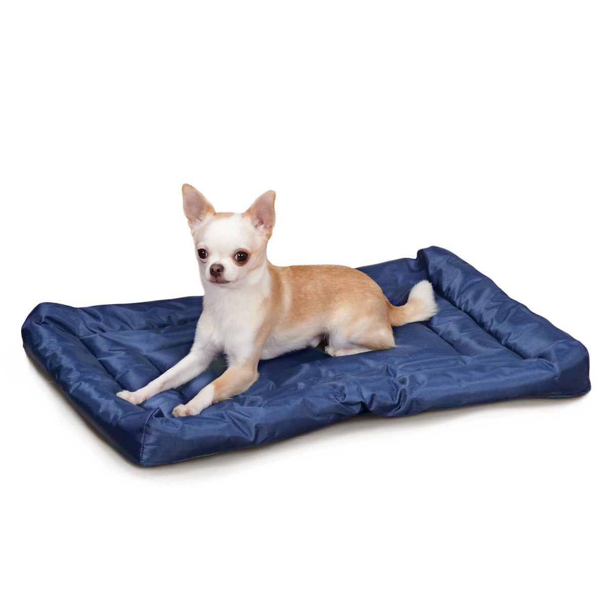 Slumber Pet Royal Blue Small Water Resistant Bed - Comfortable And Durable Pet Bed For Dogs And Cats, Measures 24    X 17   