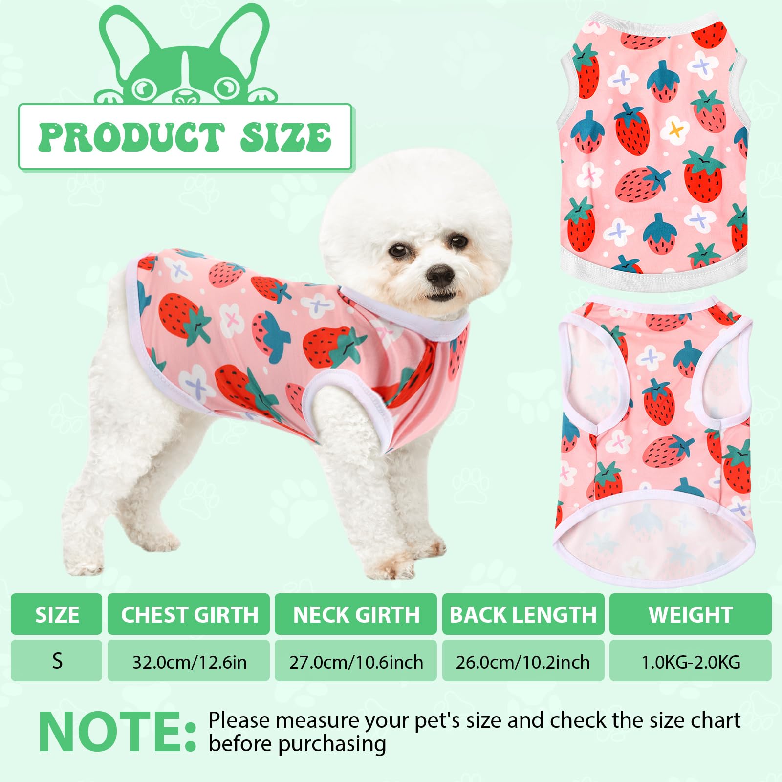 Paterr 25 Pcs Dog Shirts Printed Puppy Clothes Breathable Cartoon T Shirt For Dog Soft Puppy Clothing Lovely Pet Shirts Outfits