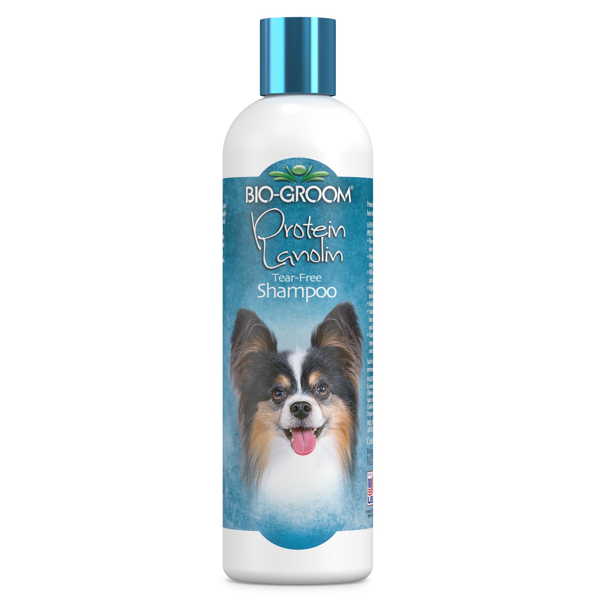 Bio-Groom Protein Lanolin Dog Shampoo - Tear-Free Pet Shampoo, Dog Bathing Supplies, Puppy Wash, Cat & Dog Grooming Supplies, Cr