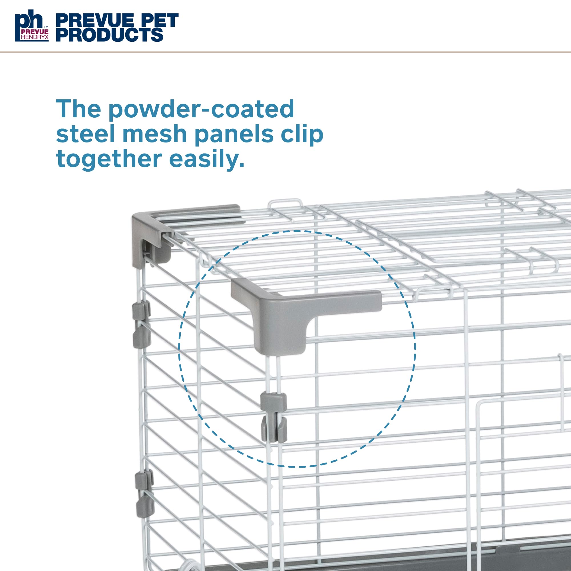 Prevue Pet Products Small Animal Tubby - Gray Base, Extra Small