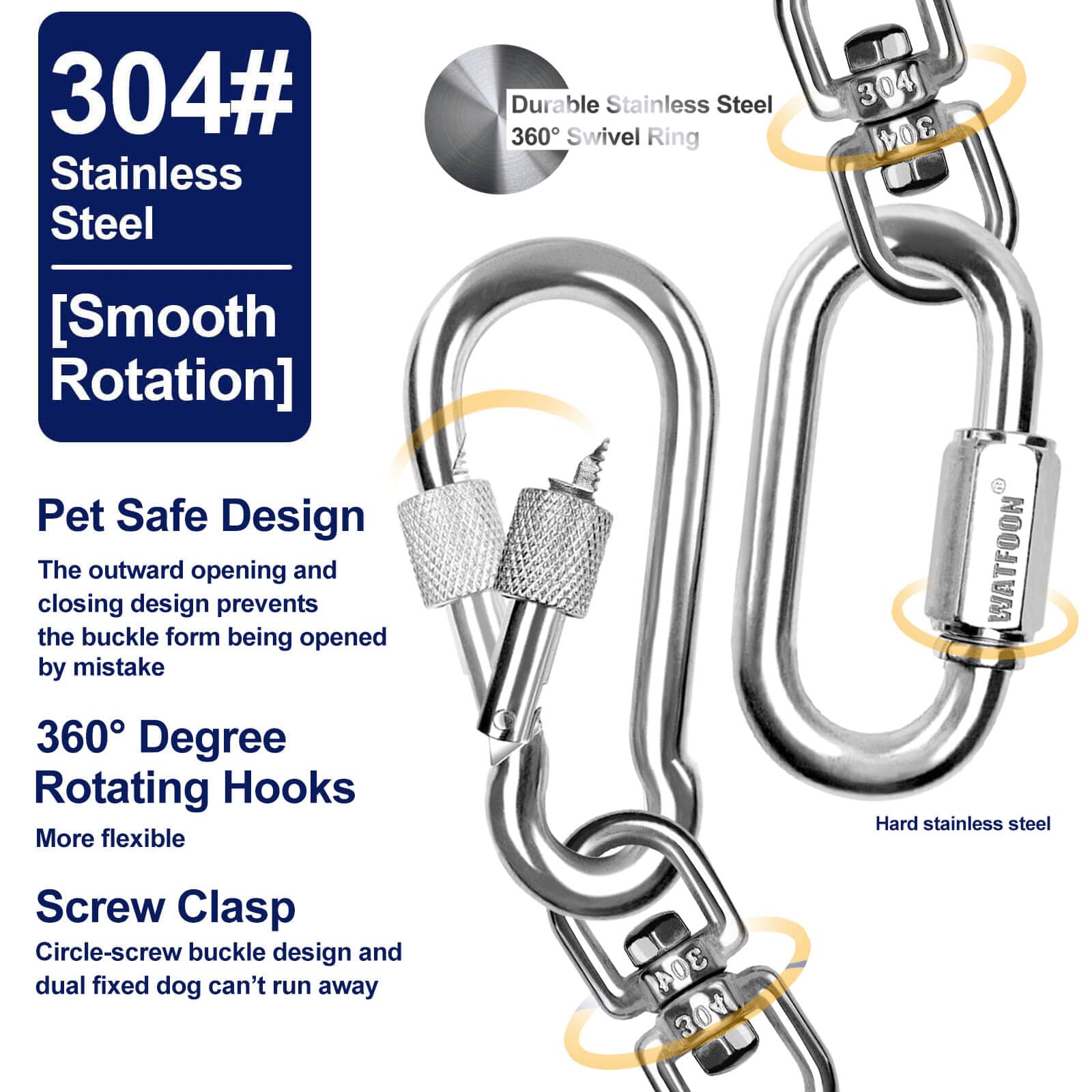 Extra Strong 65Ft Tie Out Cable For Large Dogs Up To 300 Lbs,1000+Pound Break Strength Tieout Tether Trolley Training Lead,Dog R