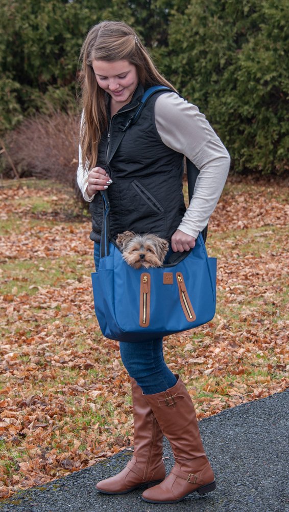 Pet Gear Tote/Sling Carrier For Cats/Dogs, Storage Pocket, Removable Washable Liner, Zippered Top And Mesh Windows, 2 Models, 6