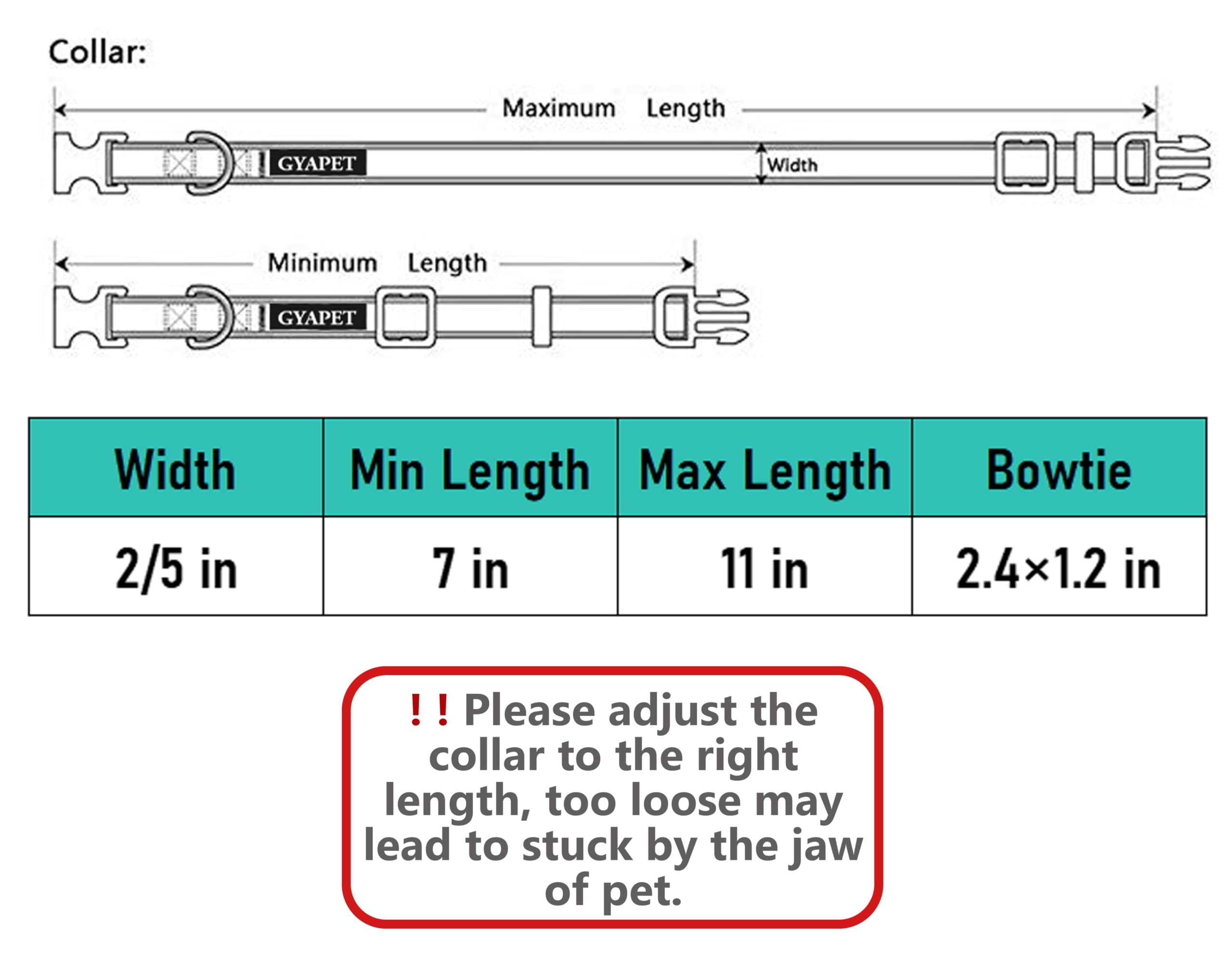 Gyapet Cat Collar Christmas With Bowtie Bell Safety Breakaway Kitten 7-11In Dot Colorful Adjustable Christmas-Tree