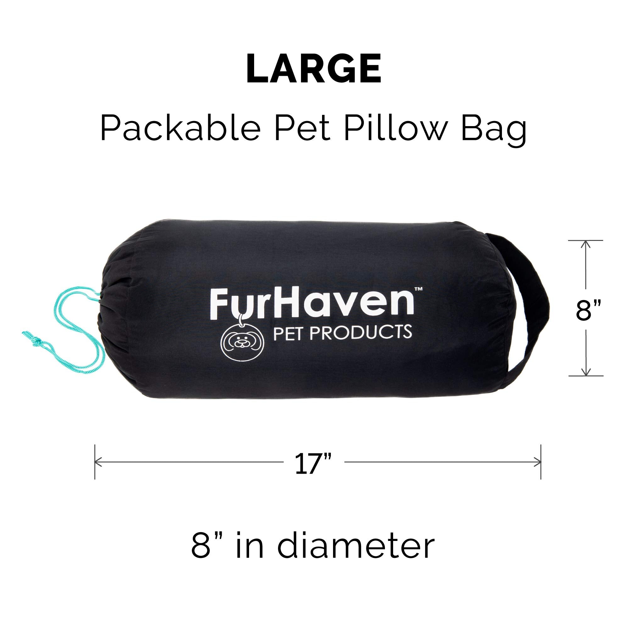 Furhaven Outdoor Travel Dog Bed For Large/Medium Dogs W/ Carry Bag, Washable & Foldable, Great For Crates & Kennels - Trail Pup