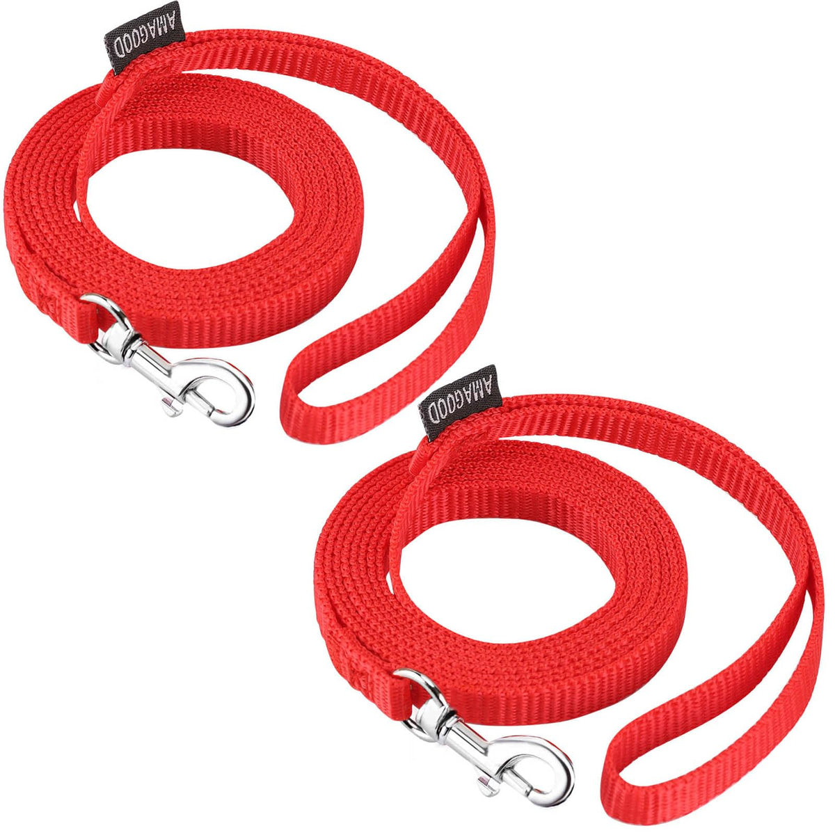 Amagood 6Ft Cat Leash, Strong And Durable Traditional Style Leash With Easy To Use Collar Hook,Cat Lead Great For Cats(3/8'' X 6
