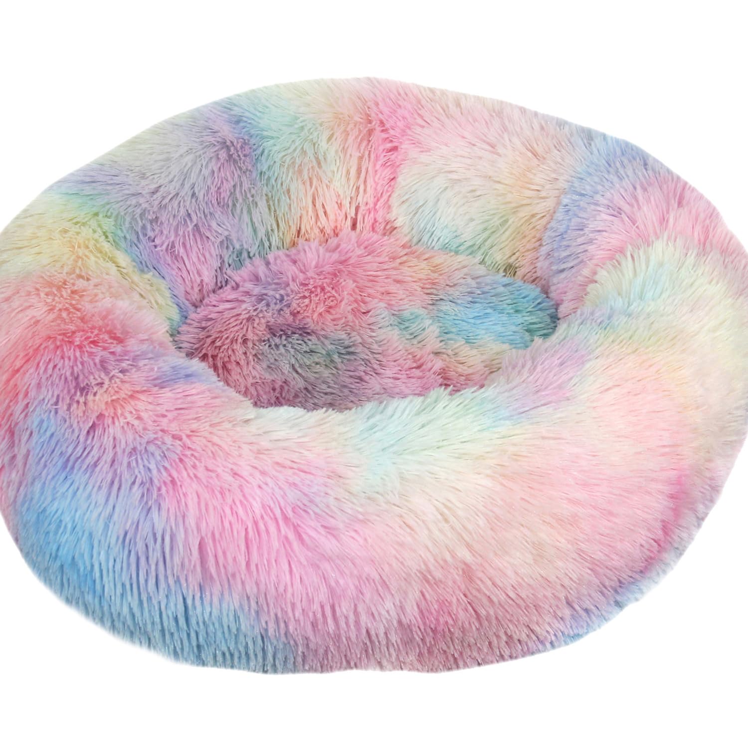 Small Dog Bed Cat Bed Donut Kitten Beds Dog Sofa Small Sofa Puppy Bed Cute Bed Cat Pet For 3Kg Pet Donut Bed