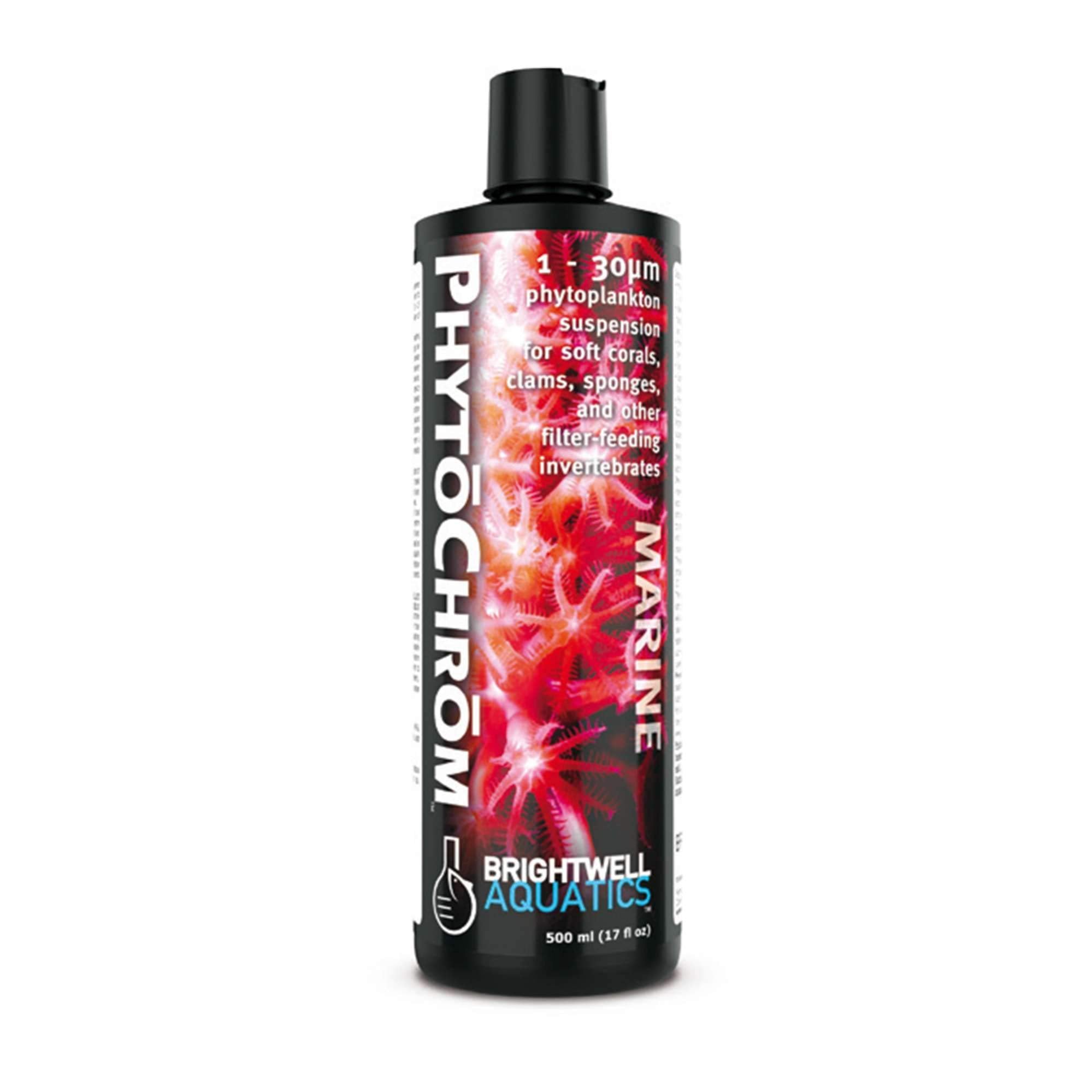 Brightwell Aquatics PhytoChrom - Concentrated Phytoplankton Suspension for Improved Health and Coloration of Corals and Inverteb