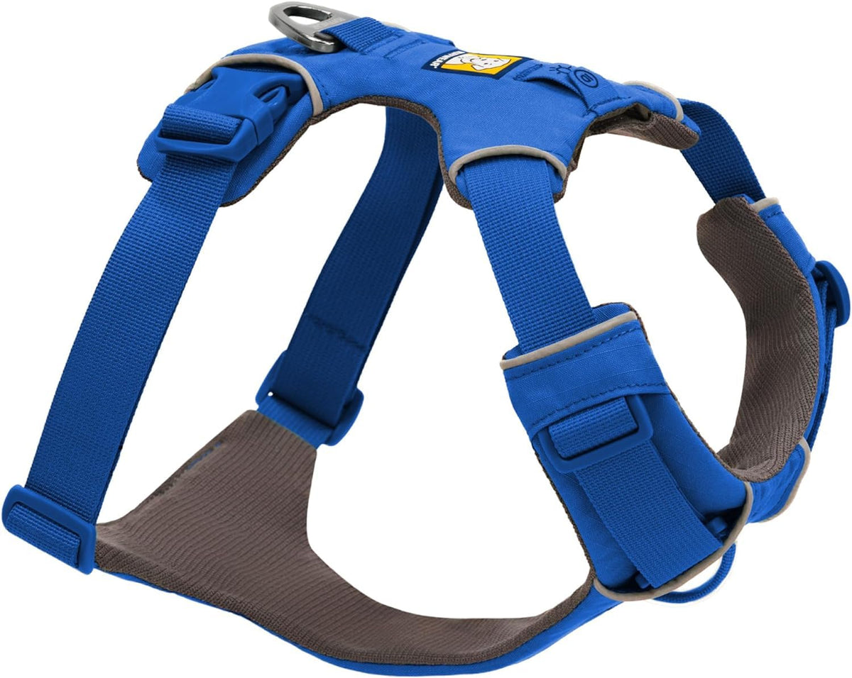 Ruffwear, Front Range Dog Harness, Reflective And Padded, No Pull Harness For Training And Everyday, Blue Pool, Small