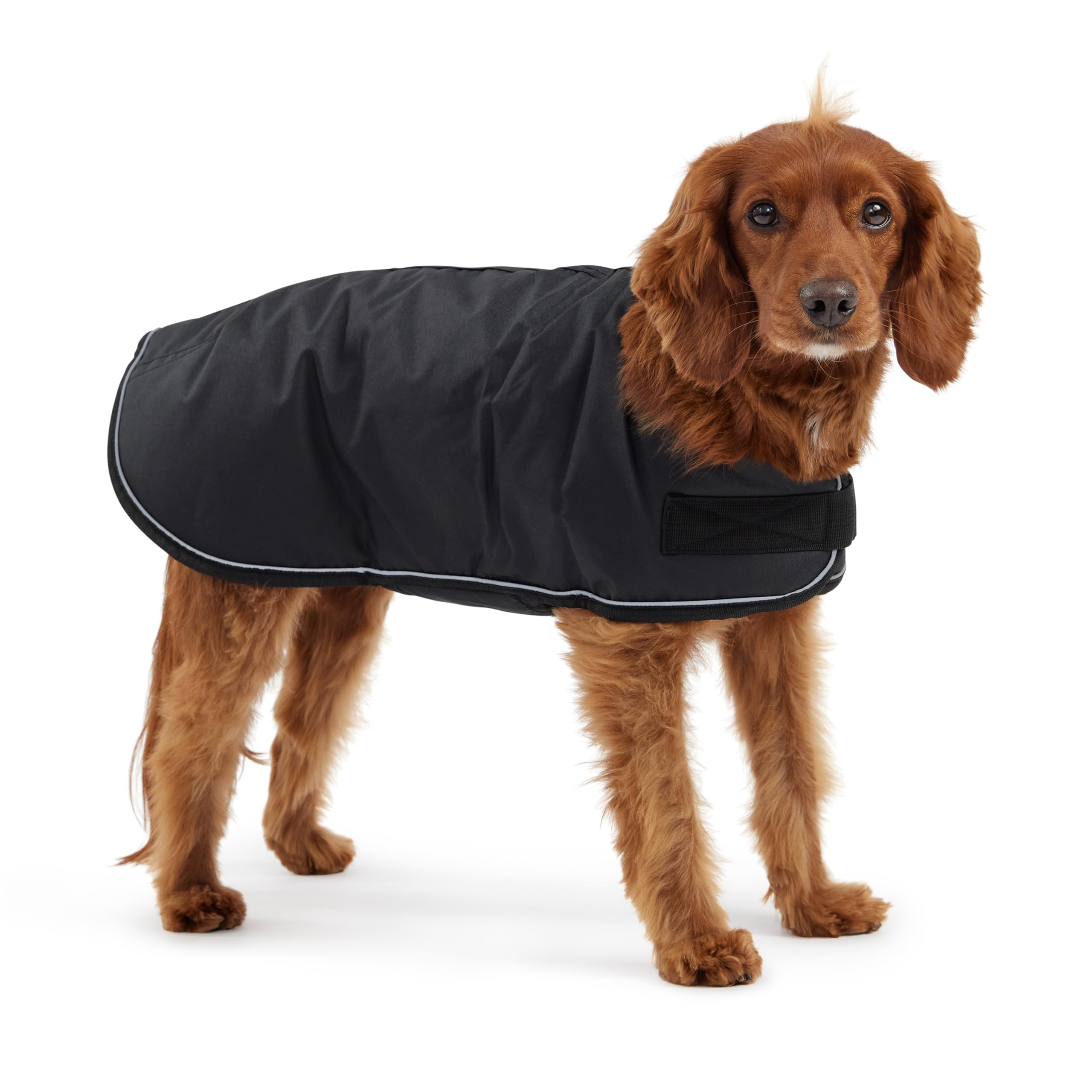 Gf Pet Blanket Jacket Dog Coat – Soft & Cozy Dog Jacket For Dogs | Warm Sherpa Lining | Stylish Winter Coat | For Breeds Small, Medium, Or Large – Black - L