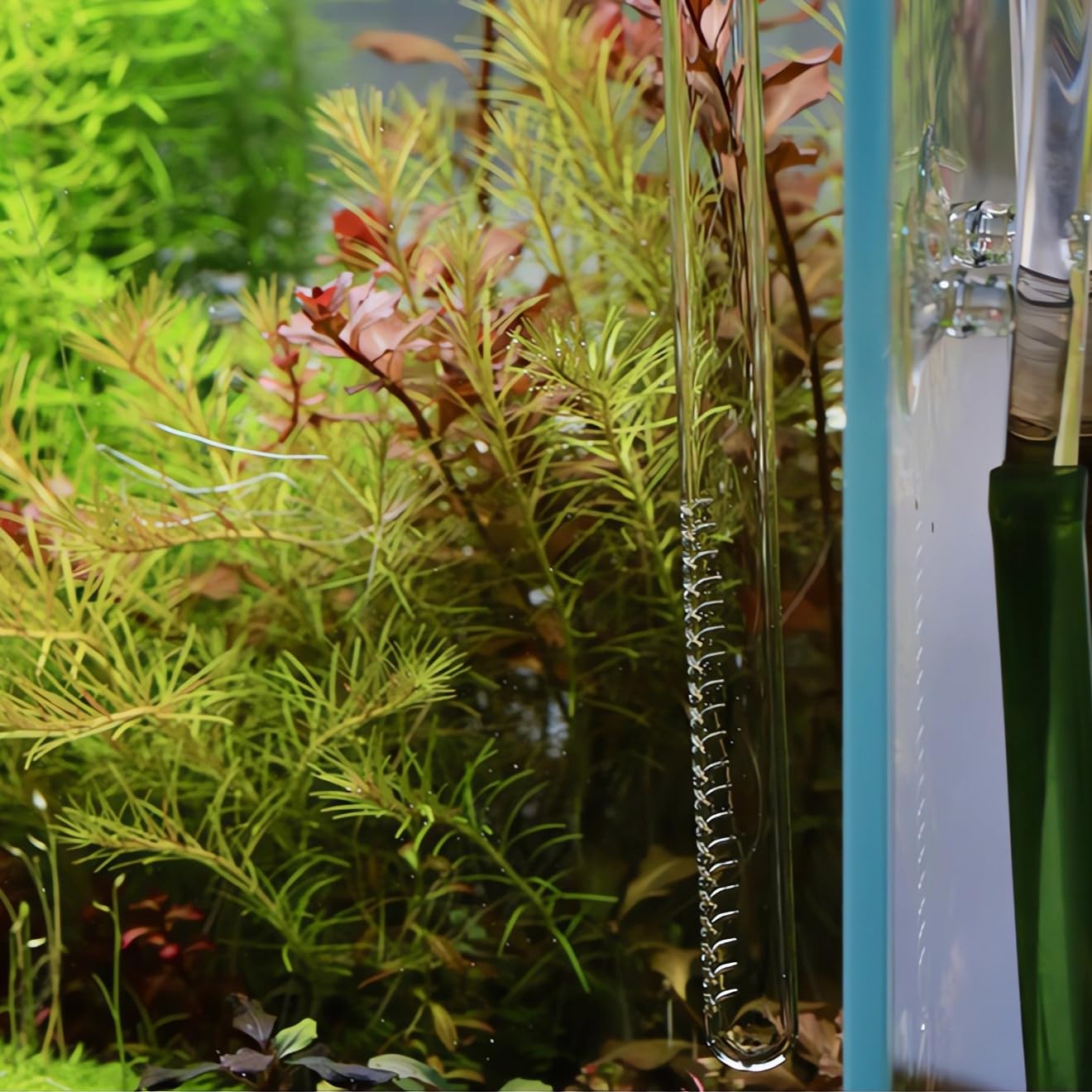Jardli 13Mm Plant Aquarium Glass Lily Pipe Inflow And Lily Pipe Outflow For 12/16Mm Tube