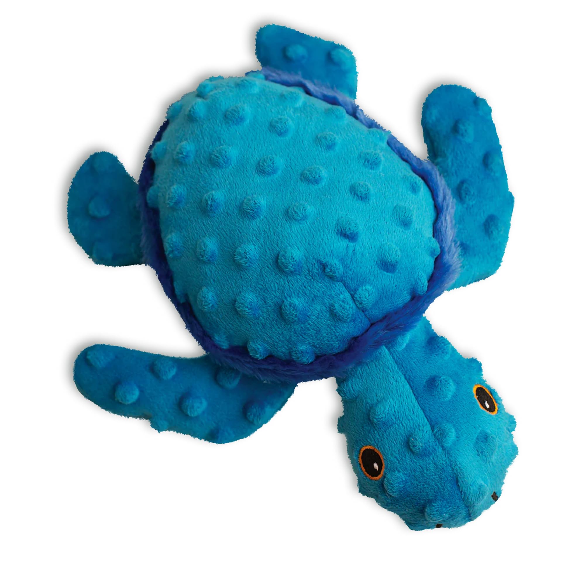 Health Extension Snugarooz Tucker The Turtle Soft & Durable Dog Toy With Squeakers & Crinkle Made From Recycled Materials Includes Repair Patch For Extended Play
