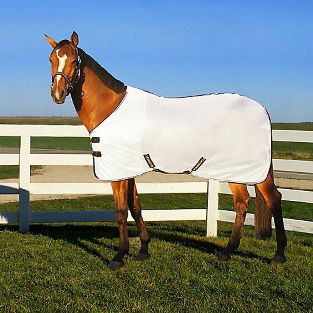Tuffrider Comfy Mesh Fly Sheet - White - 48