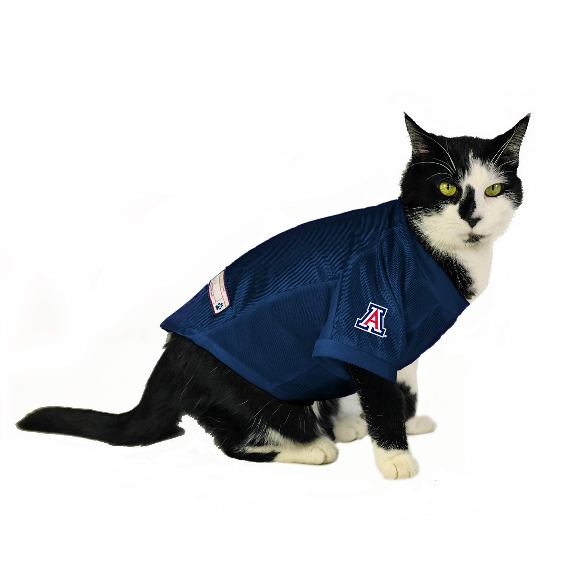 Arizona Wildcats Pet Jersey Stretch Size S - Special Order