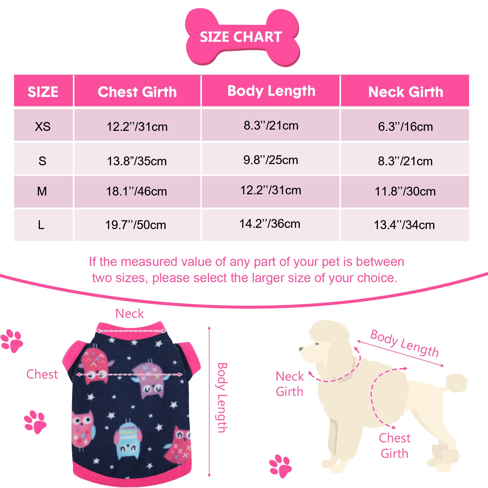 8 Pieces Dog Sweaters Winter Chihuahua Clothes Outfits Dog Warm Shirt Winter Puppy Clothes For Winter Colorful Thickening Dog Pajamas For Pets Pup Dog Cat, X-Small