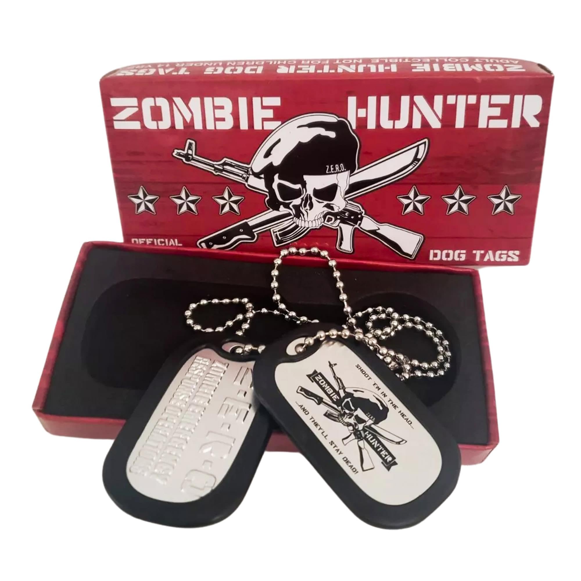Emce Toys Zombie Hunter Dog Tag Souvenir Gift Set