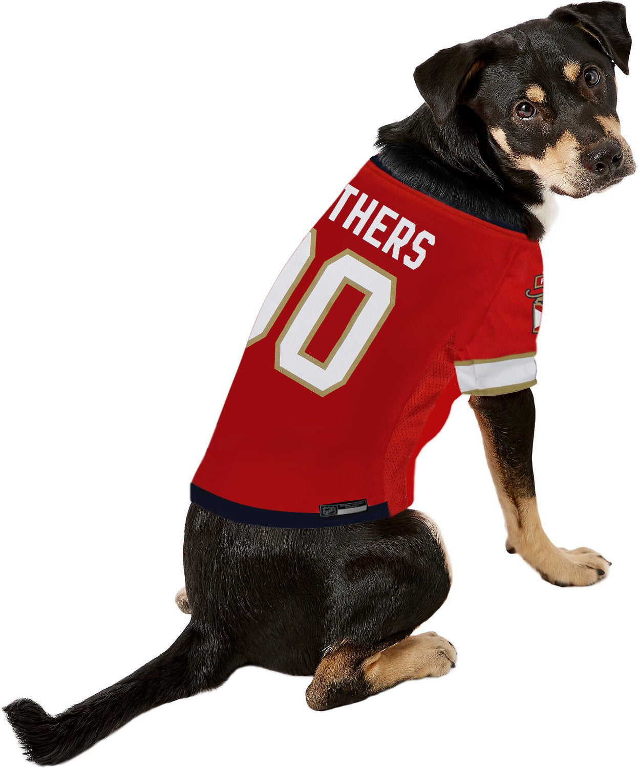 Pets First NHL Florida Panthers Jersey for Dogs & Cats, Small. - Let Your Pet be a Real NHL Fan!