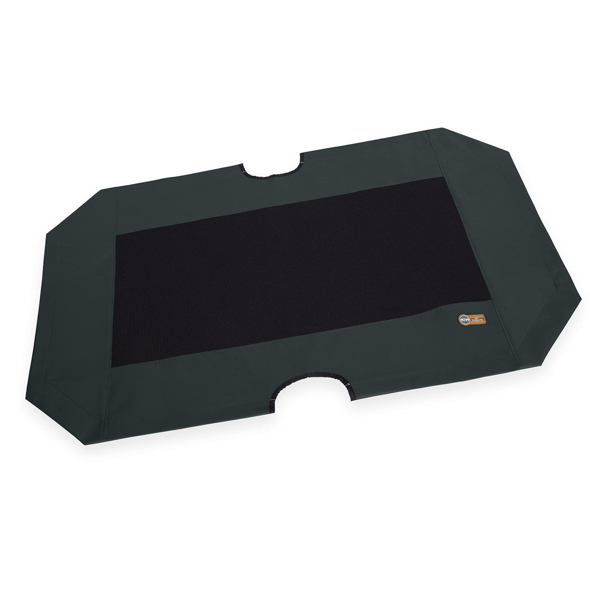 K&H Pet Products Original Pet Cot Replacement Cover (Cot Sold Separately) Charcoal/Black X-Large 50 X 32 Inches