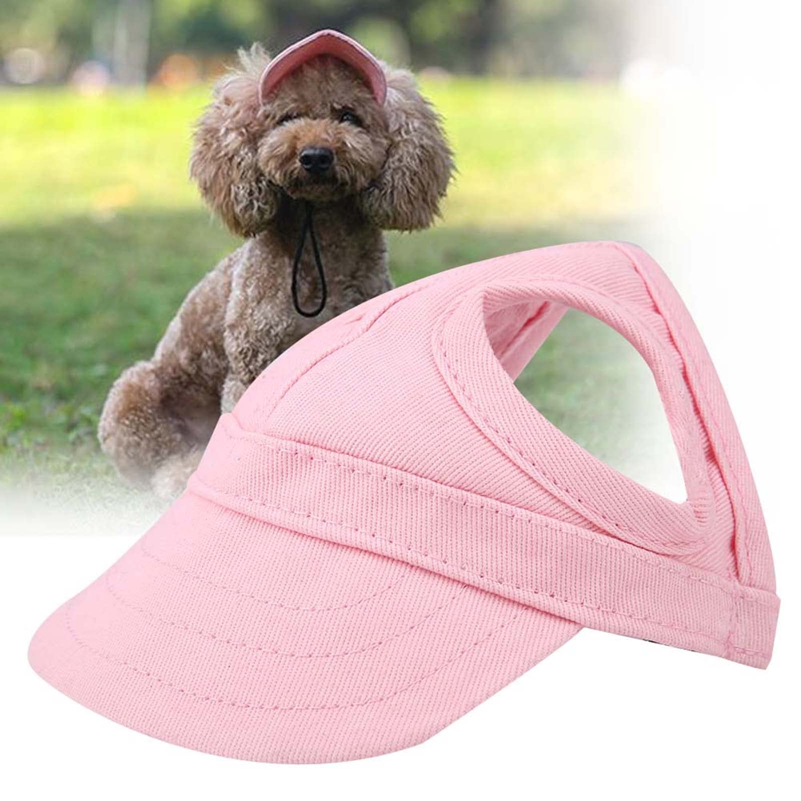 Generic Dog Baseball Cap, Dog Hats For Large Dogs Dog Cap Visor Sunbonnet Outfit Adjustable Dog Outdoor Sport Sun Baseball Hat C