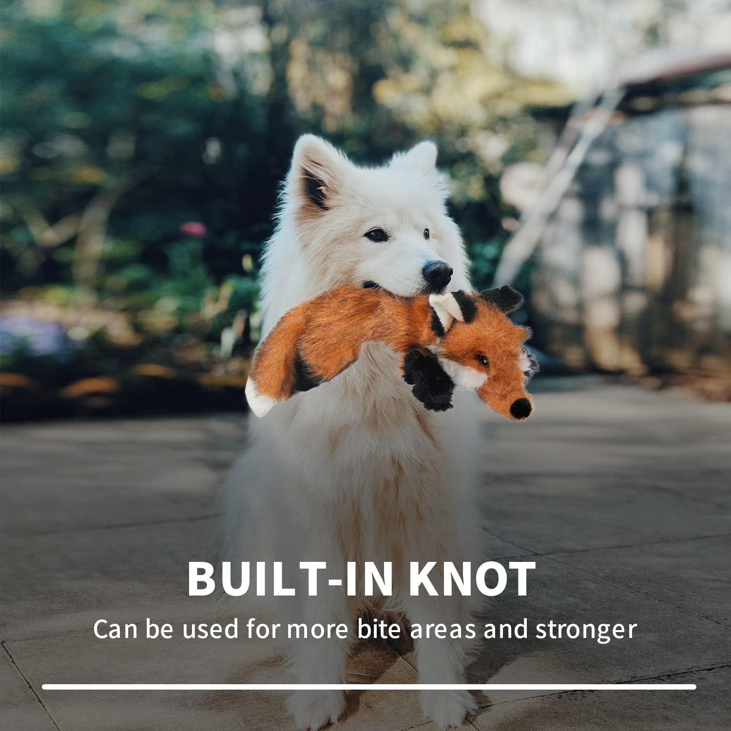 ALL FOR PAWS Squeaky Dog Toys,Animal Plush Dog Toy,Stuffed Dog Toys,Puppy Toys for Teething Small Dogs