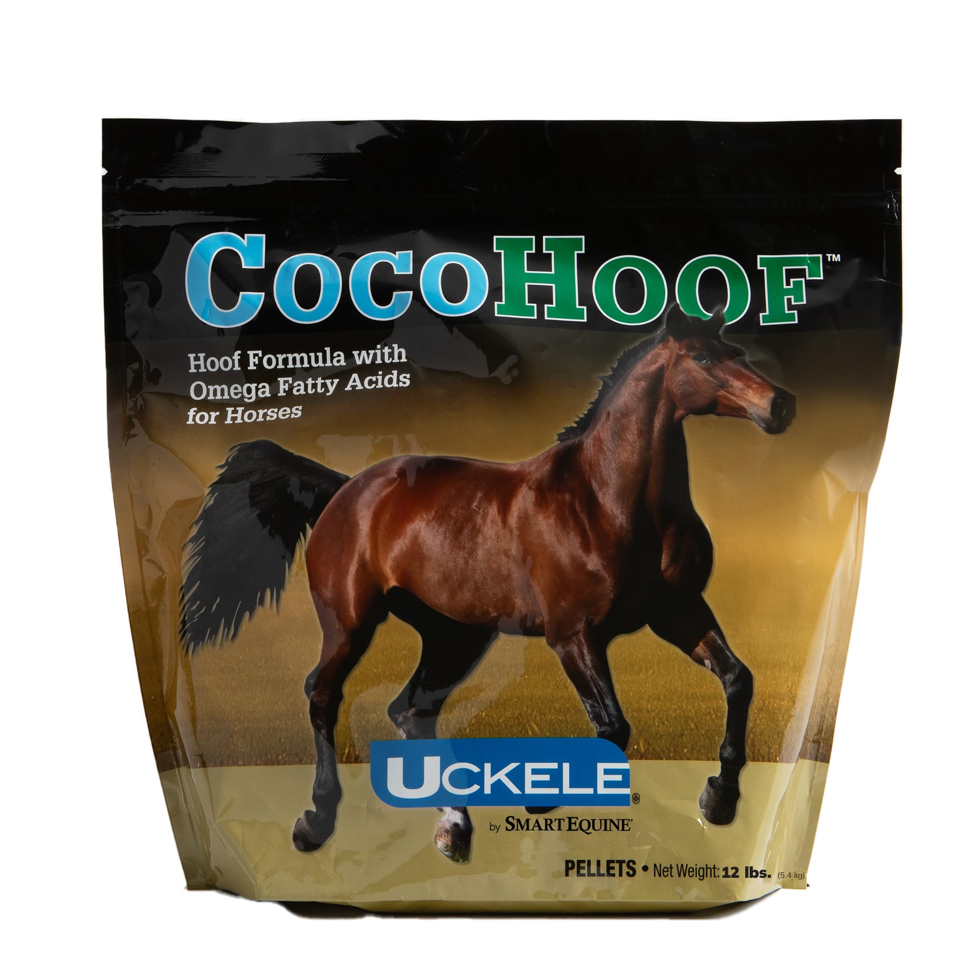 Uckele by SmartEquine CocoHoof, Hoof Supplements for Horses | Biotin for Horses Hooves | Horse Vitamins and Minerals Supplement 