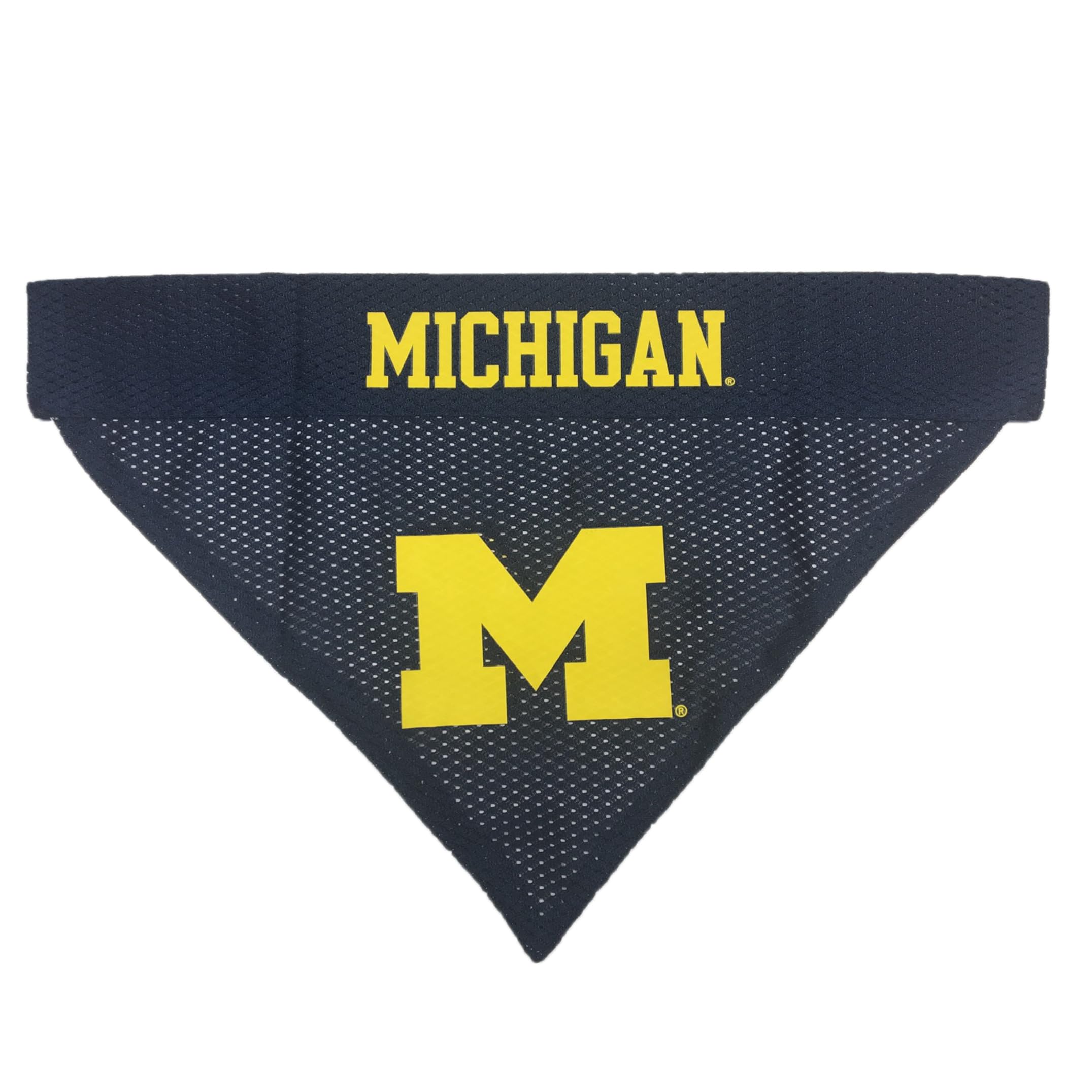 Pets First Collegiate Pet Accessories, Reversible Bandana, Michigan Wolverines Size Xx-Large