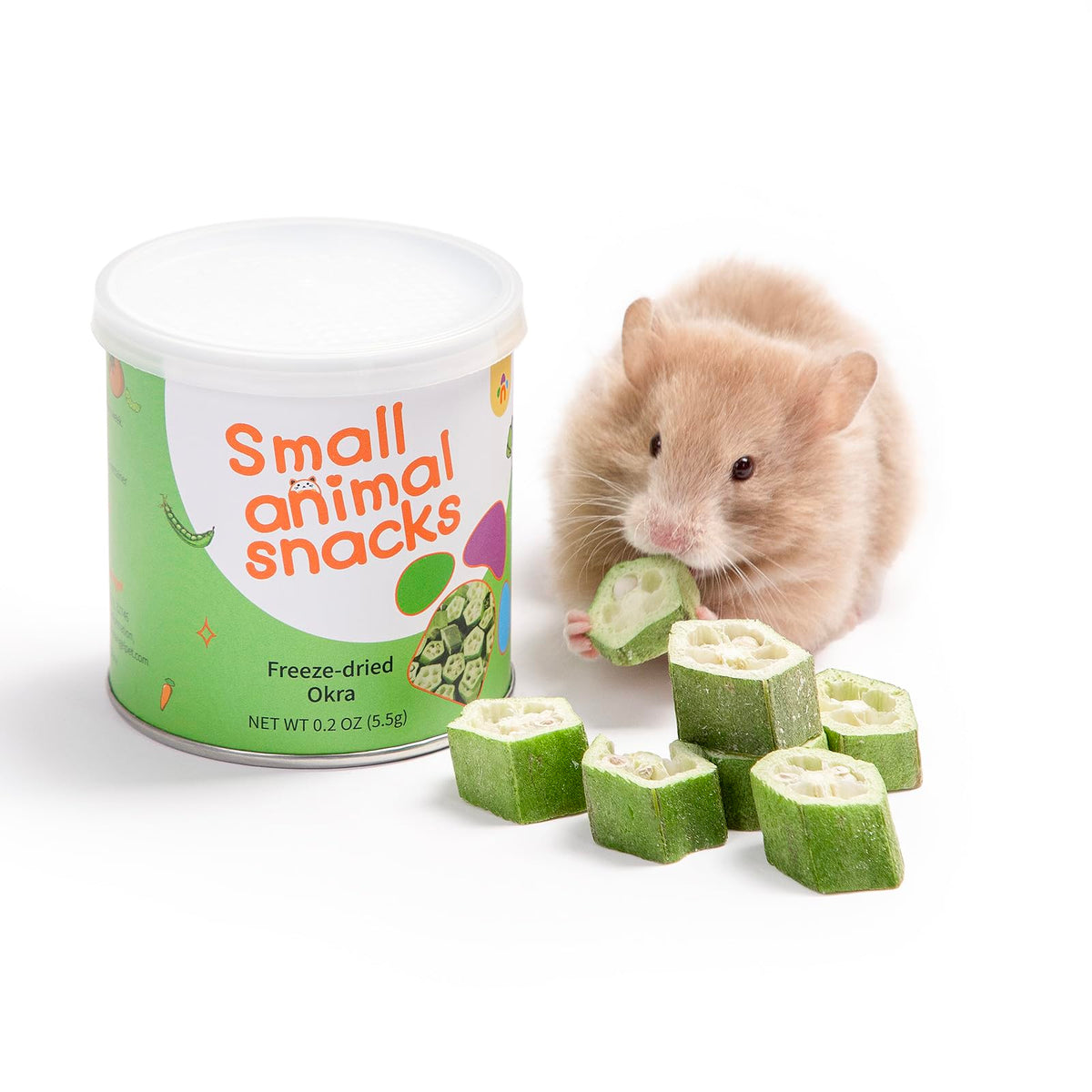 Niteangel Hamster Snack & Treats Toy - Small Animal Natural Treat For Dwarf Syrian Robo Hamsters Gerbils Mice Degus Or Other Sma