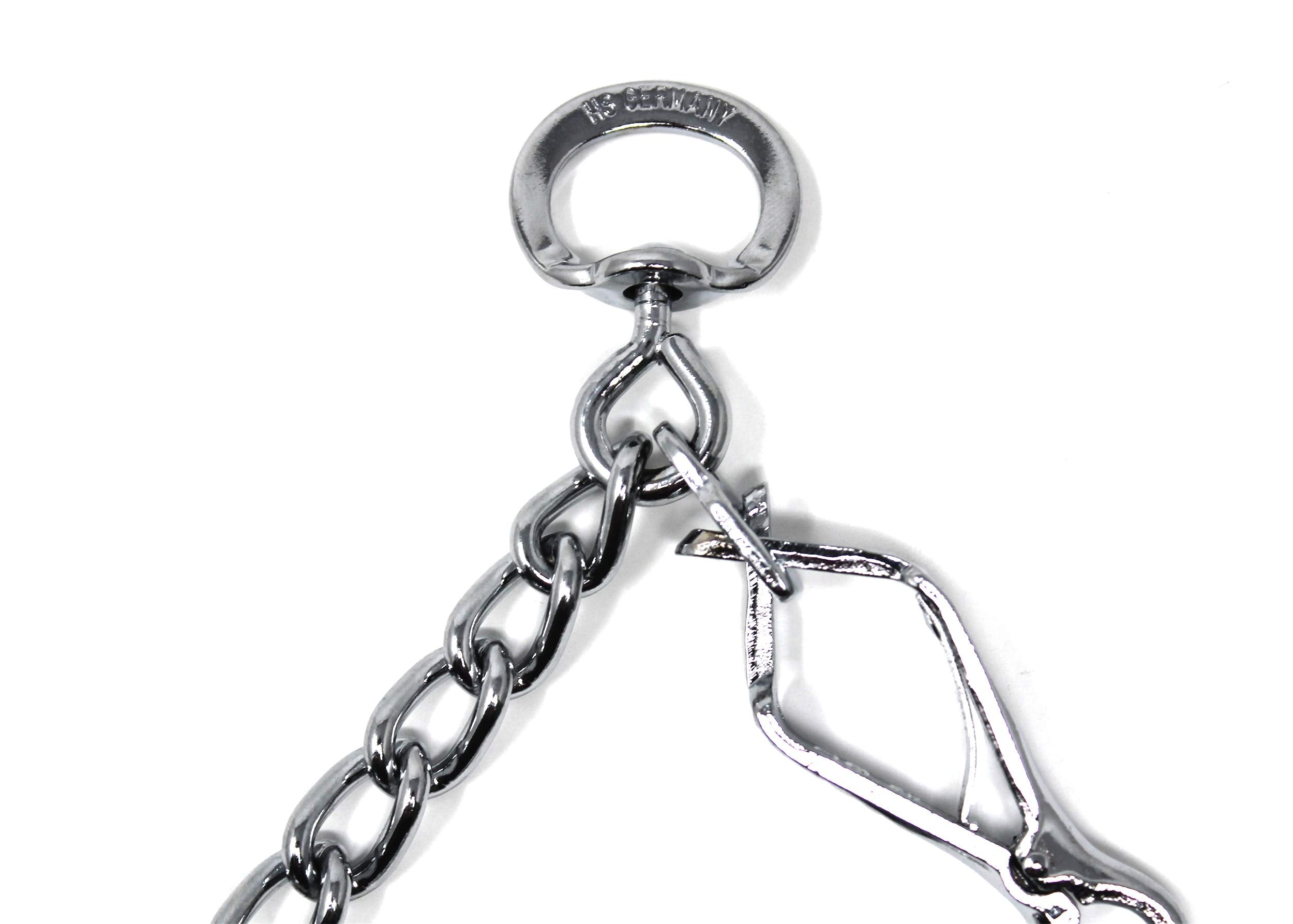 Hs Herm. Sprenger Germany Prong Dog Training Collar With Quick Release Buckle Ultra-Plus Chrome Plated Steel Pet Pinch Collar No-Pull Collar For Dogs Anti Pull Training Collar 3Mm X 22In Medium