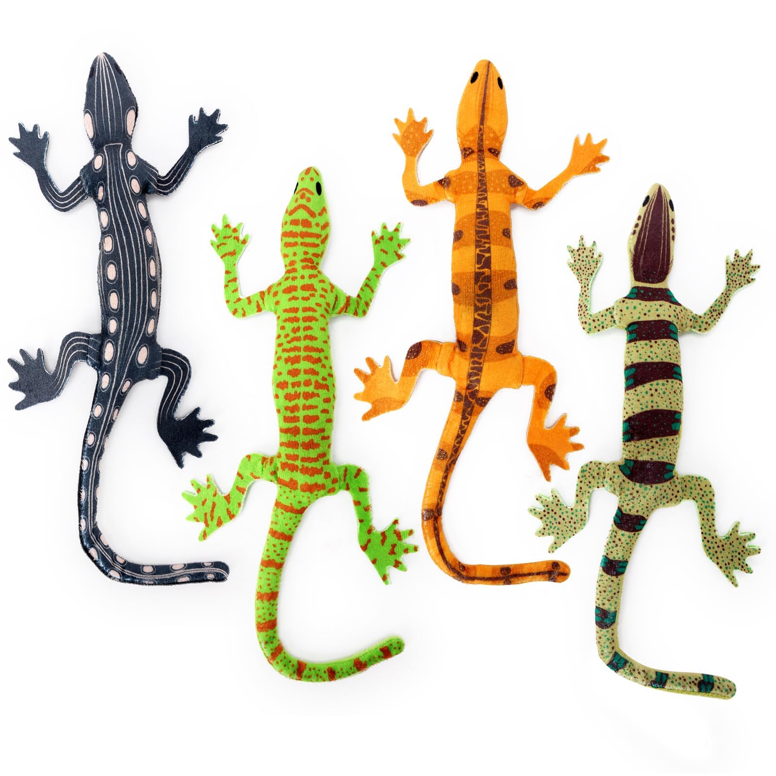 Ciyvolyeen Lizard Catnip Toys Chew Bite Resistant Toys For Indoor Cats Boredom Relief Teeth Cleaning Interactive Funny Cute Kitten Cat Lover Gifts Christmas Birthday Presents Set Of 4