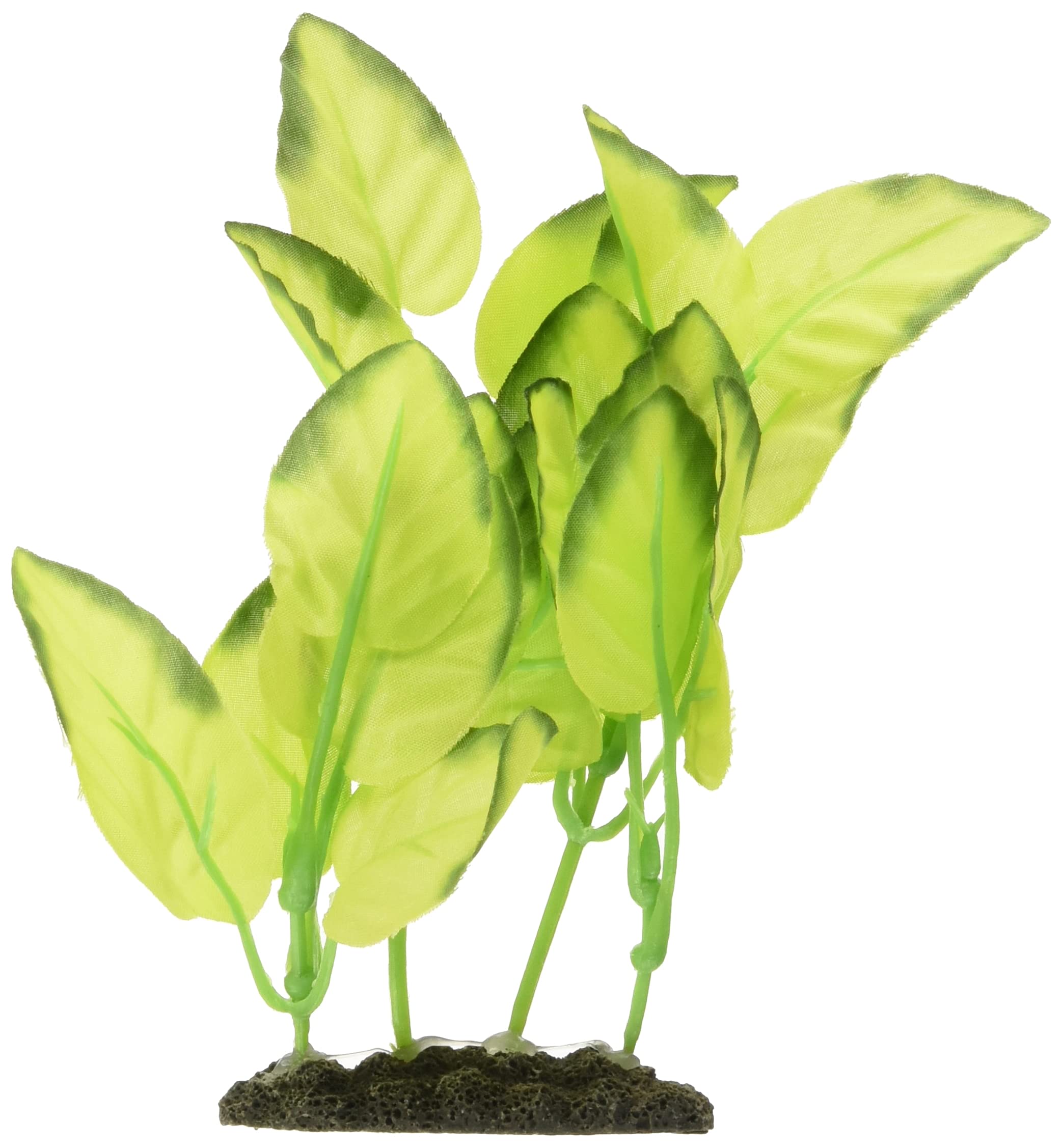 Marina Naturals, Green Foreground Silk Plant, Small Fish Tank Decoration, Pp113