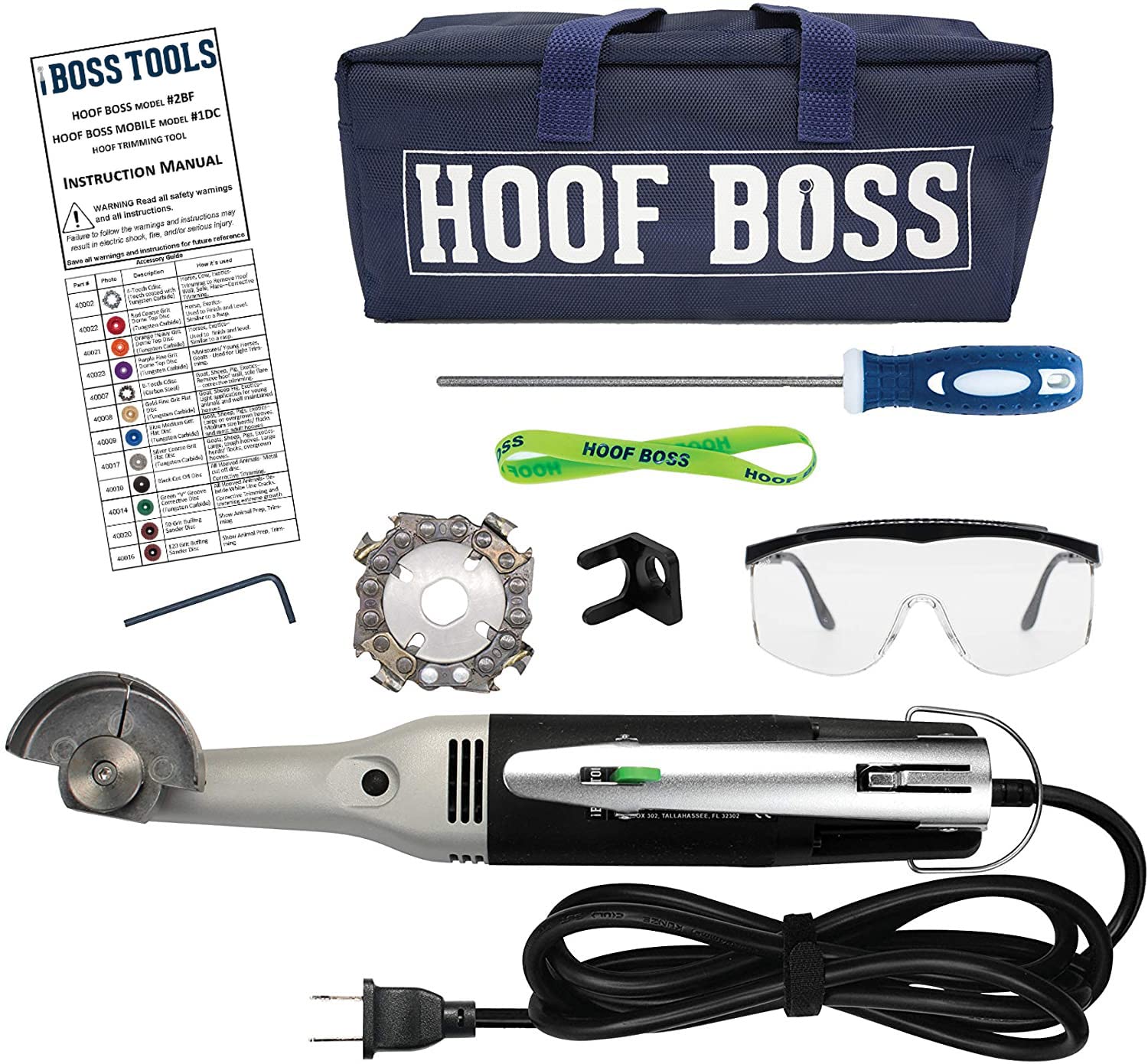 Boss Tools Cow Hoof Trimmer Set 110v US
